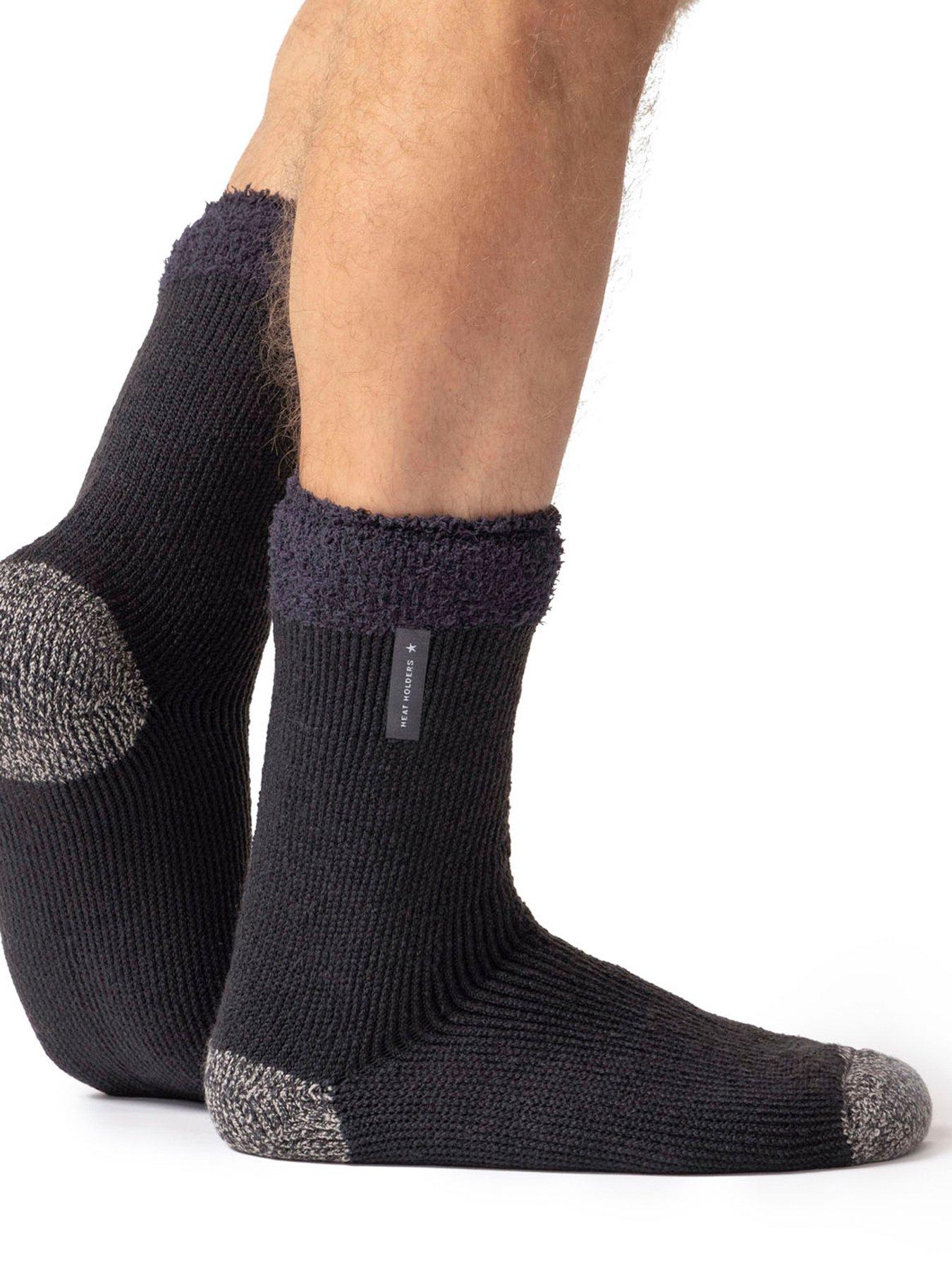 Image 2 of 3 of Heat Holders Mens Lumi Brushed Lined Sleep Socks - Multi
