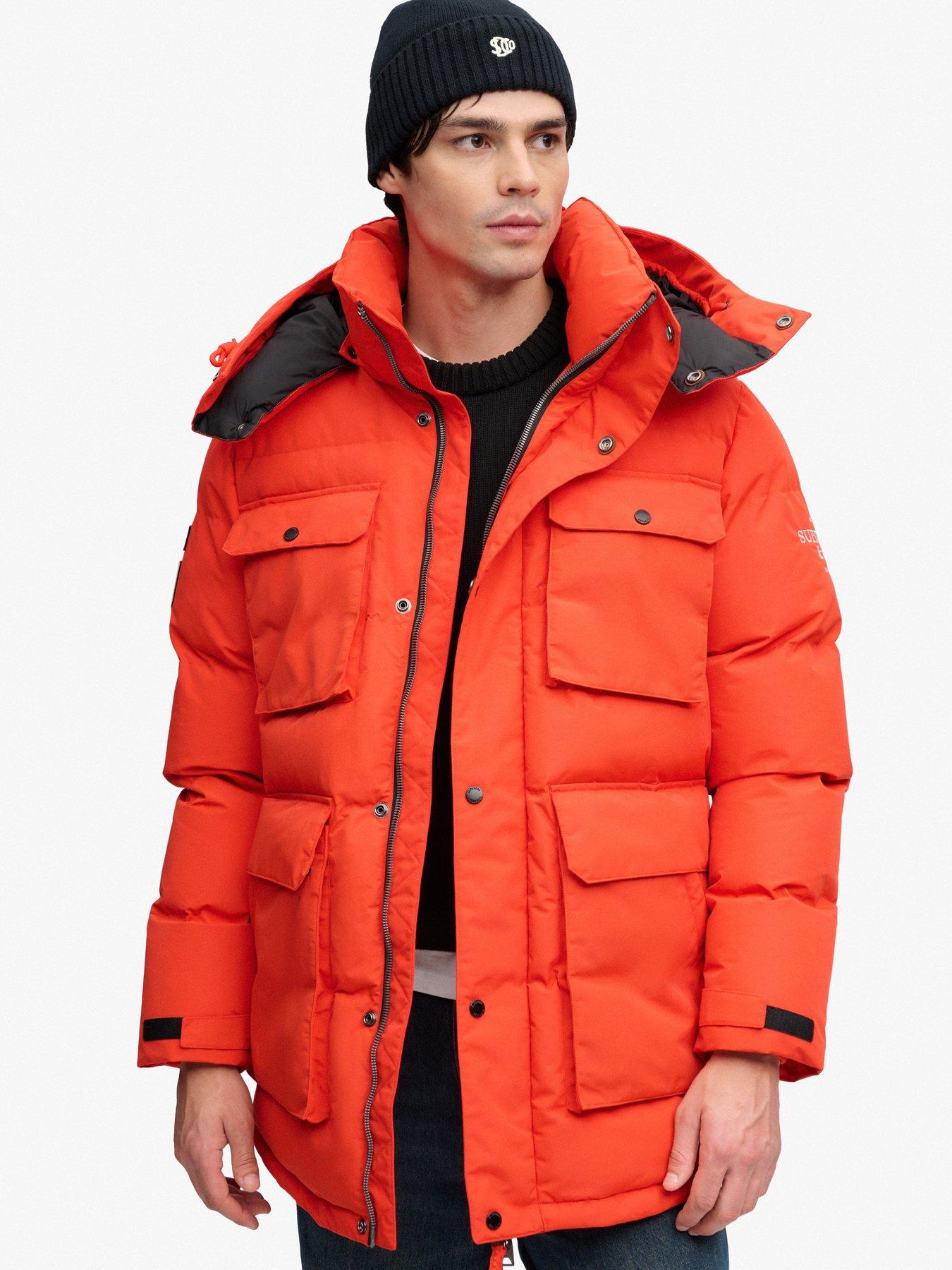 Superdry Men's Orange Parka Everest - Image 3
