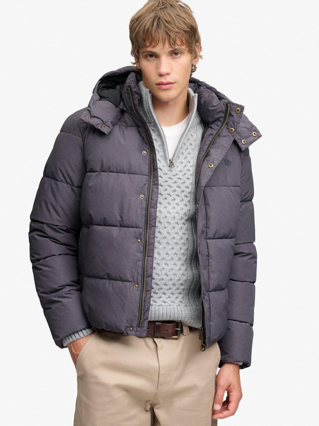 Superdry Men's Gris Down Jacket Premium - Image 2