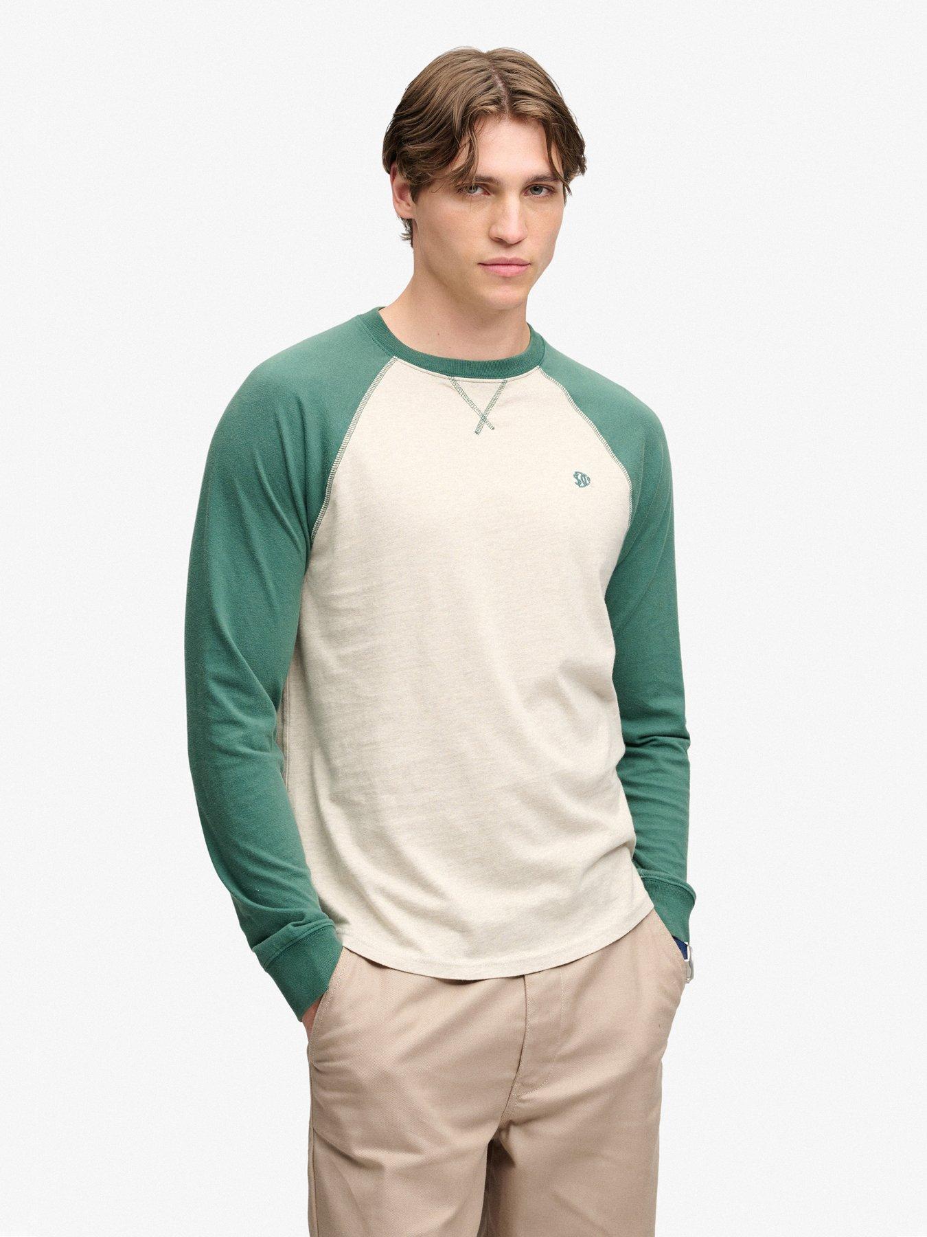 Superdry Men's Vert Long Sleeve T-Shirt Vintage Athletic - Image 2