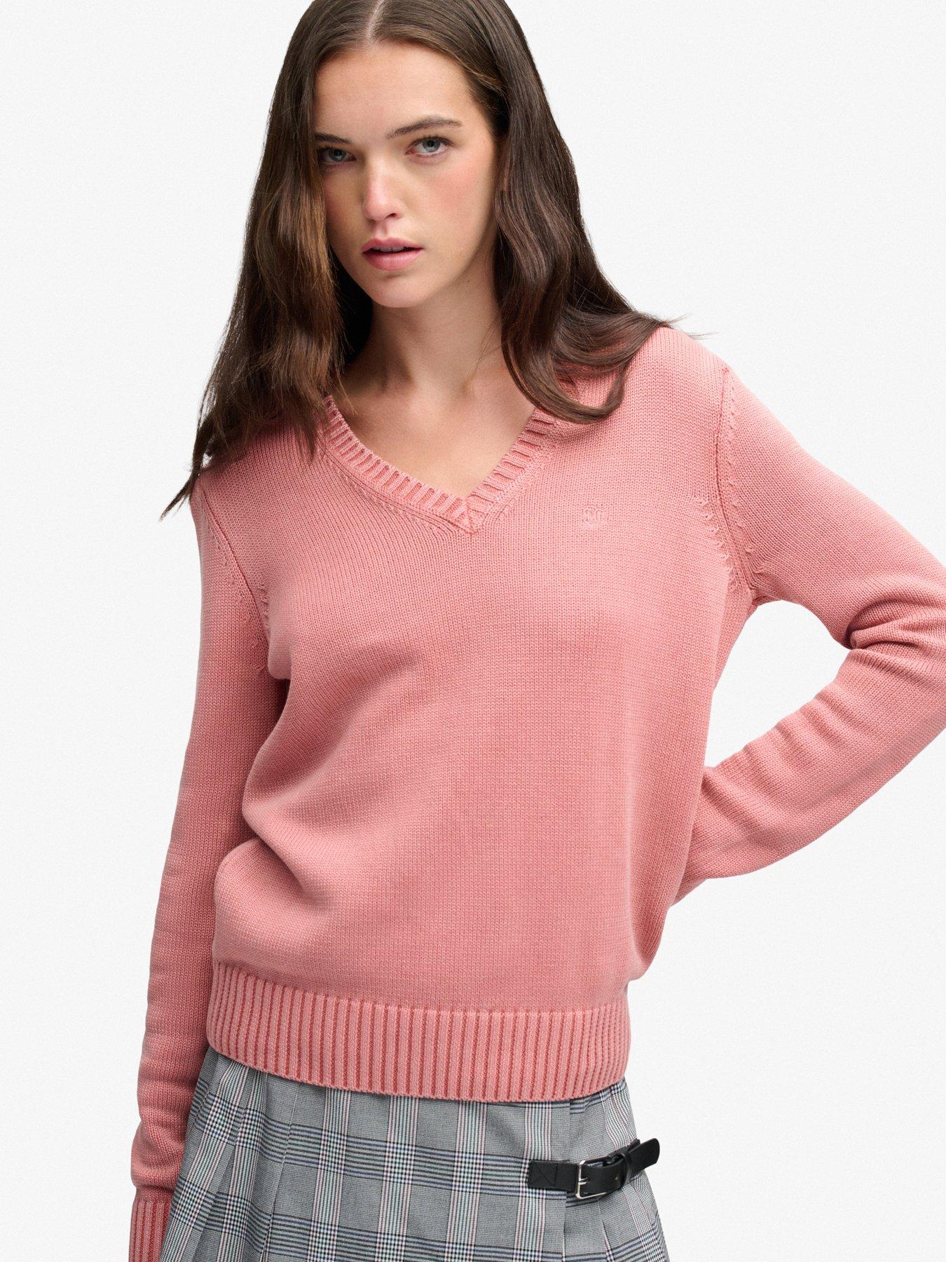 Superdry Women's Rose Washed V-Neck Pull For - Image 2