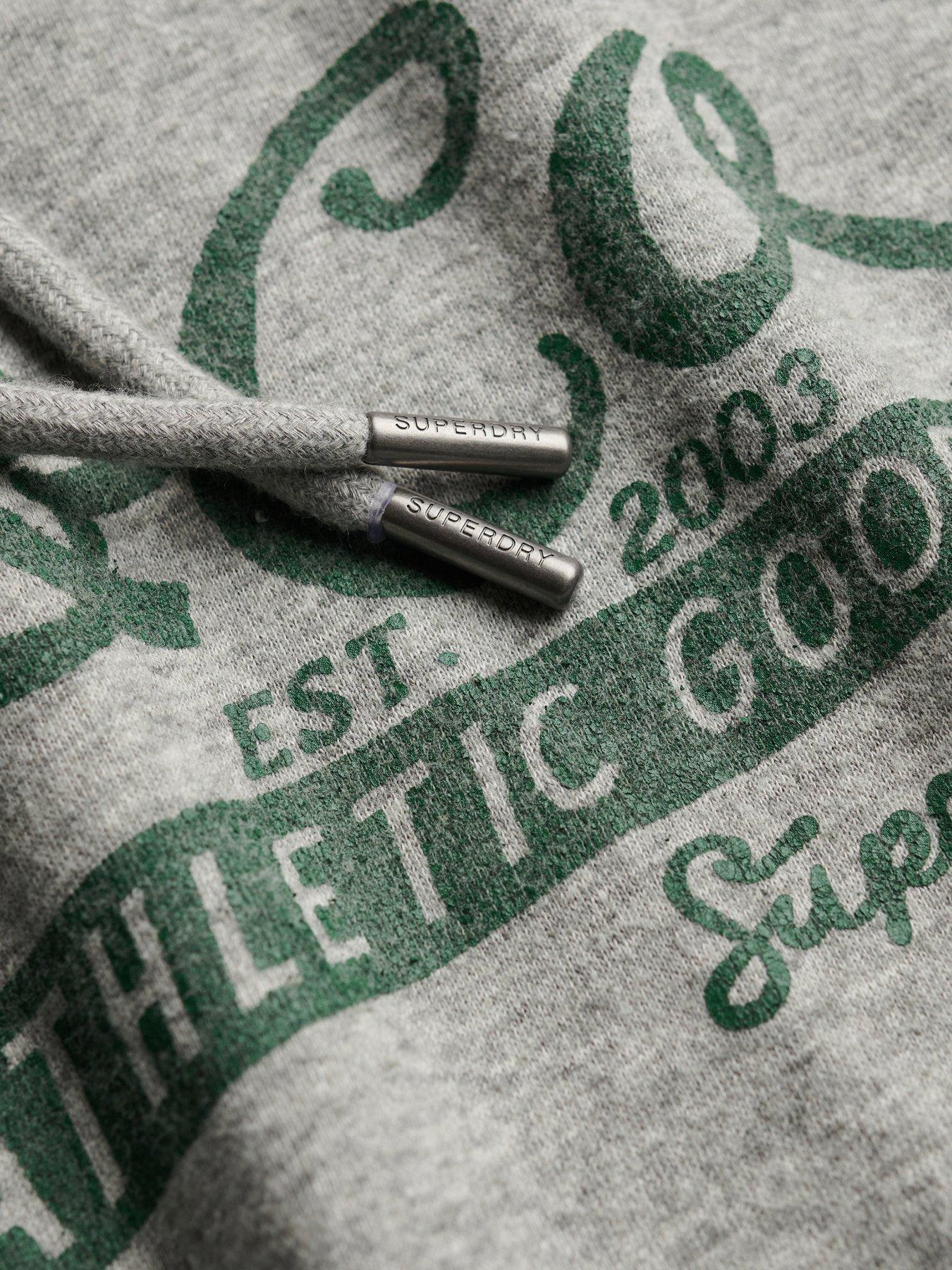 Image 6 of 6 of Superdry Superdry Vintage Script Hoodie - Grey