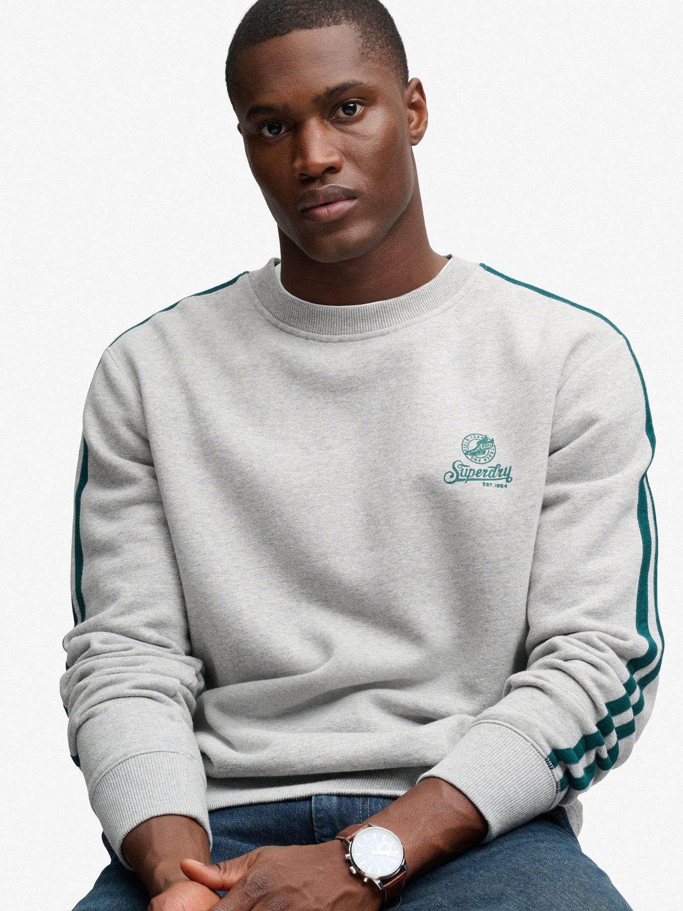 Image 4 of 5 of Superdry Athletic Club Graphic Sweat - Grey