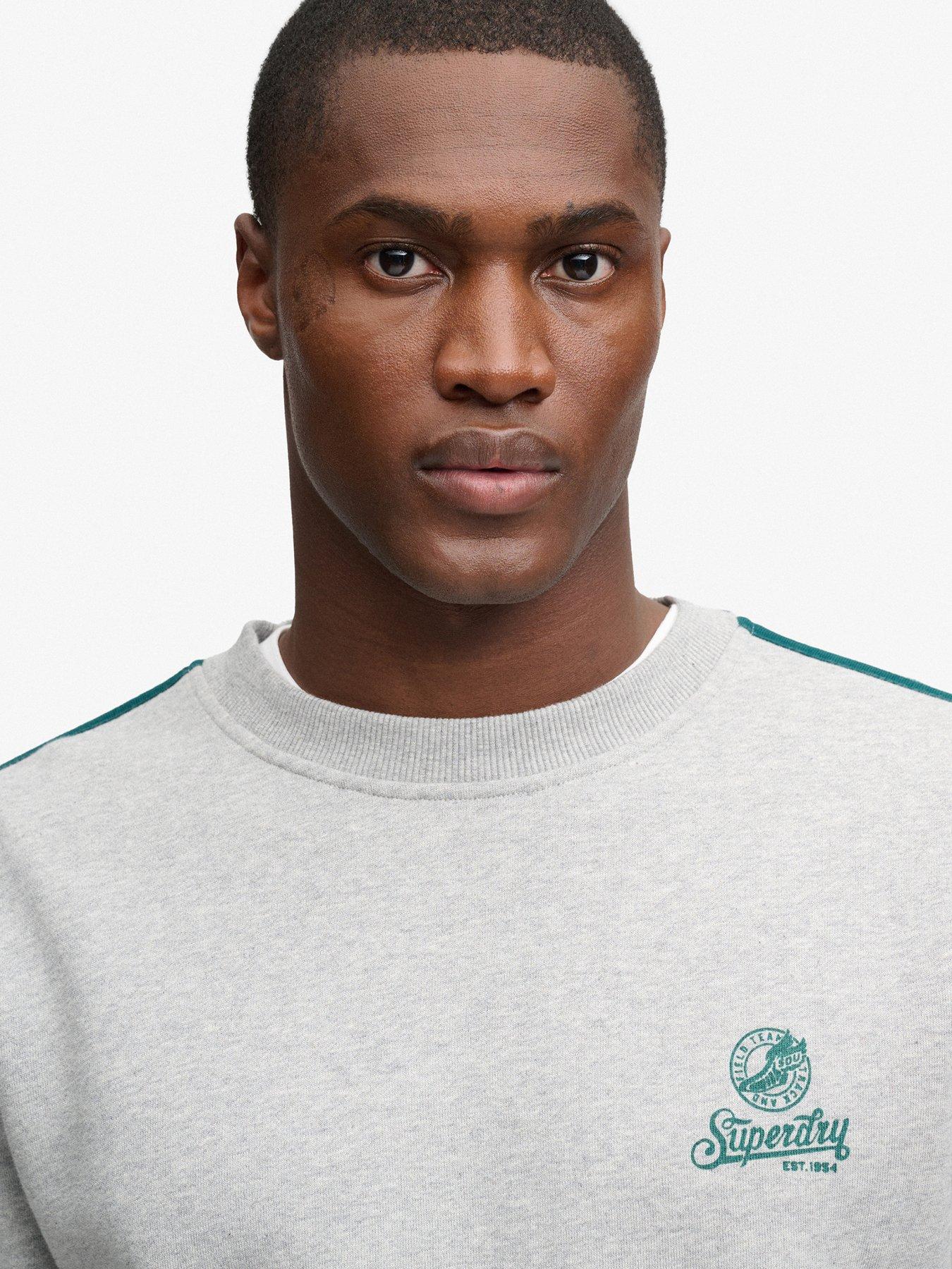 Image 5 of 5 of Superdry Athletic Club Graphic Sweat - Grey