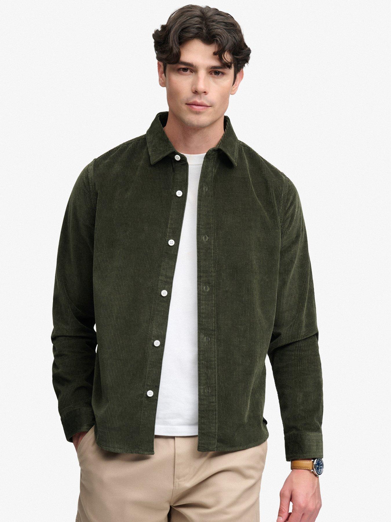 Superdry Vert Corduroy Overshirt - Image 2