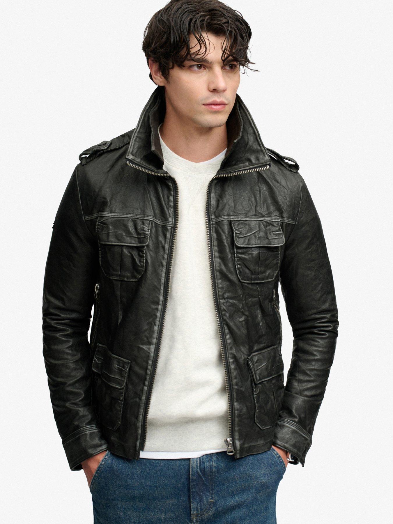 Superdry Noir Veste Brad - Image 2