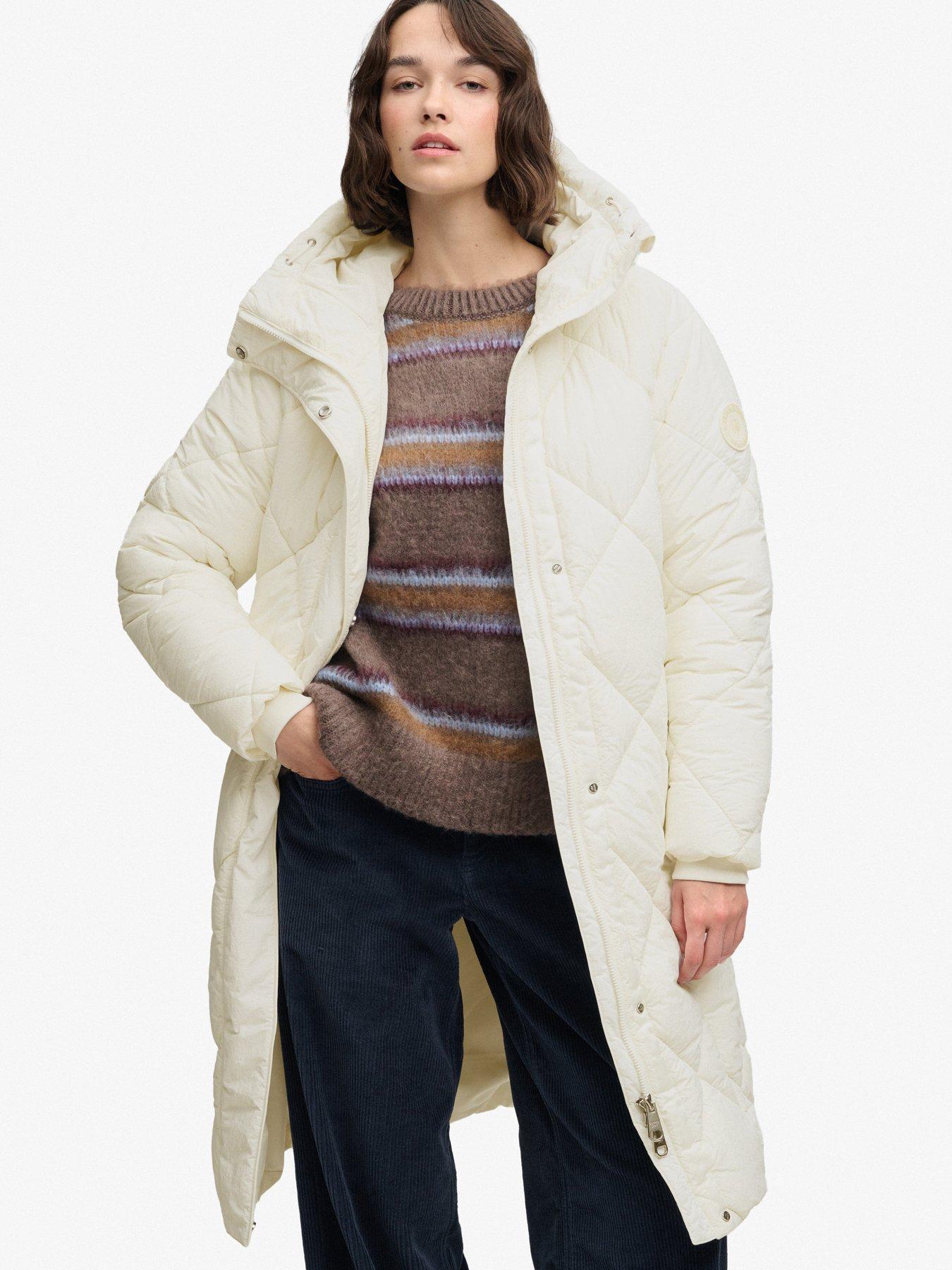Superdry Women's Blanc Long Jacket - Image 2