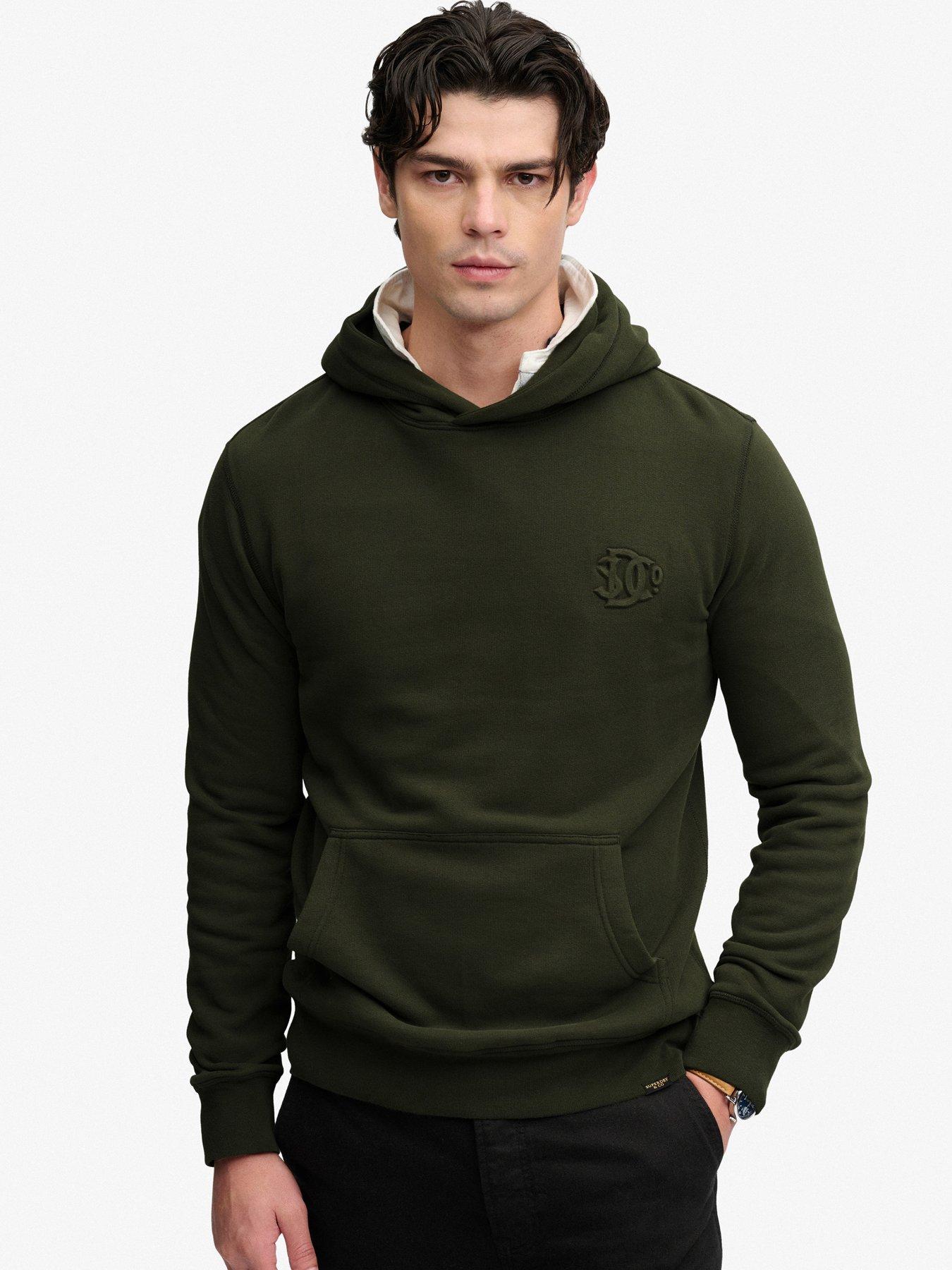 Superdry Vert Hooded Sweatshirt Company Logo - Image 2