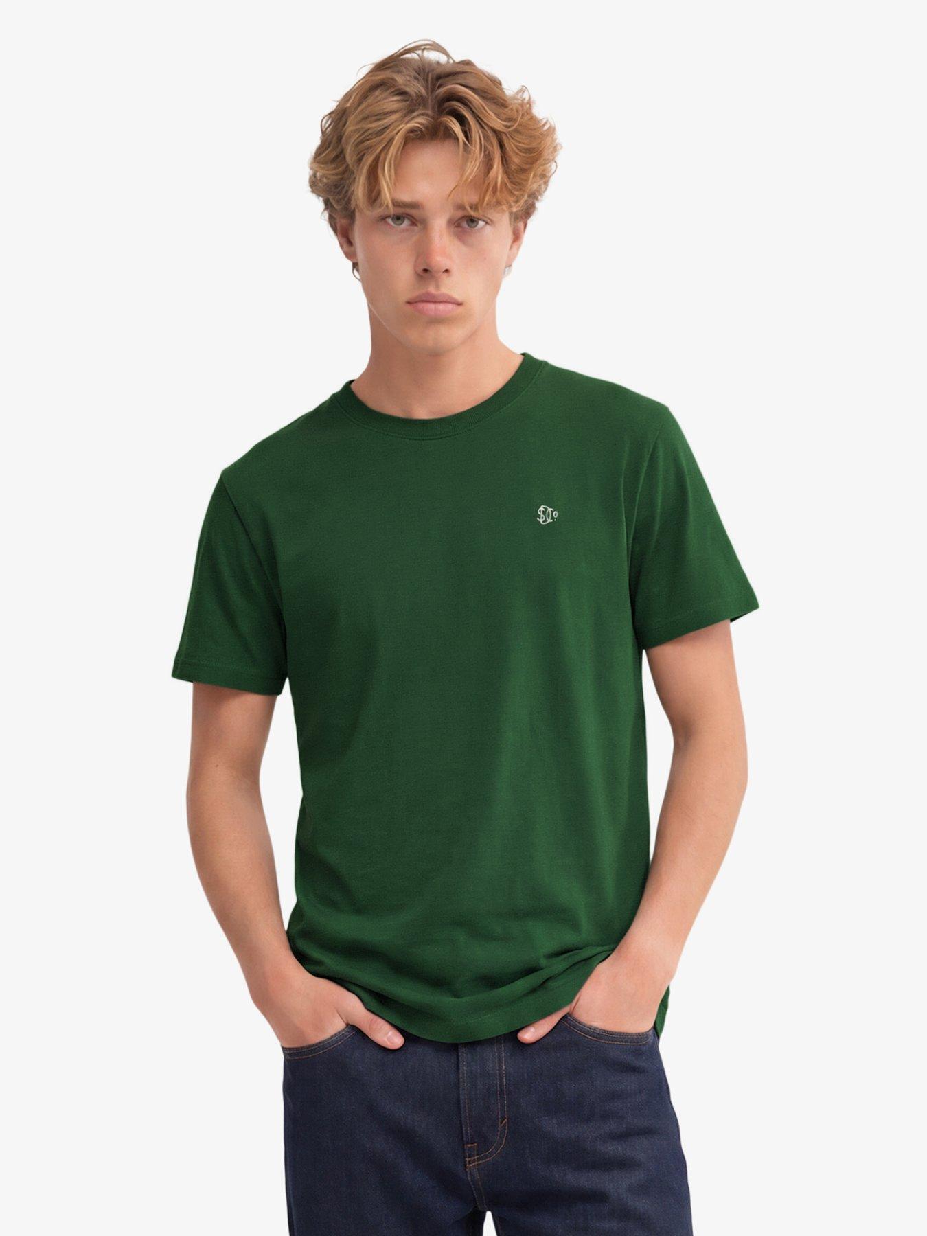 Superdry Vert T-Shirt With Logo Essential Sdco - Image 2