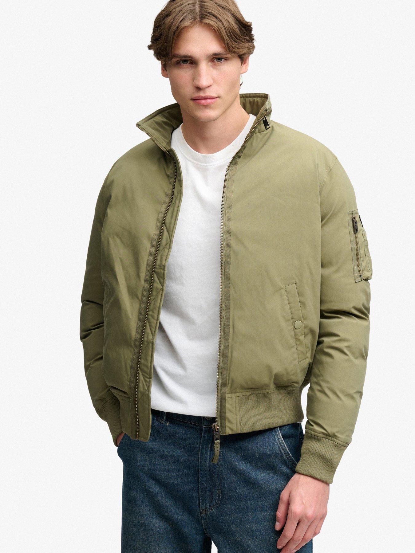 Image 1 of 7 of Superdry Superdry Ma1 Bomber Jacket - Green