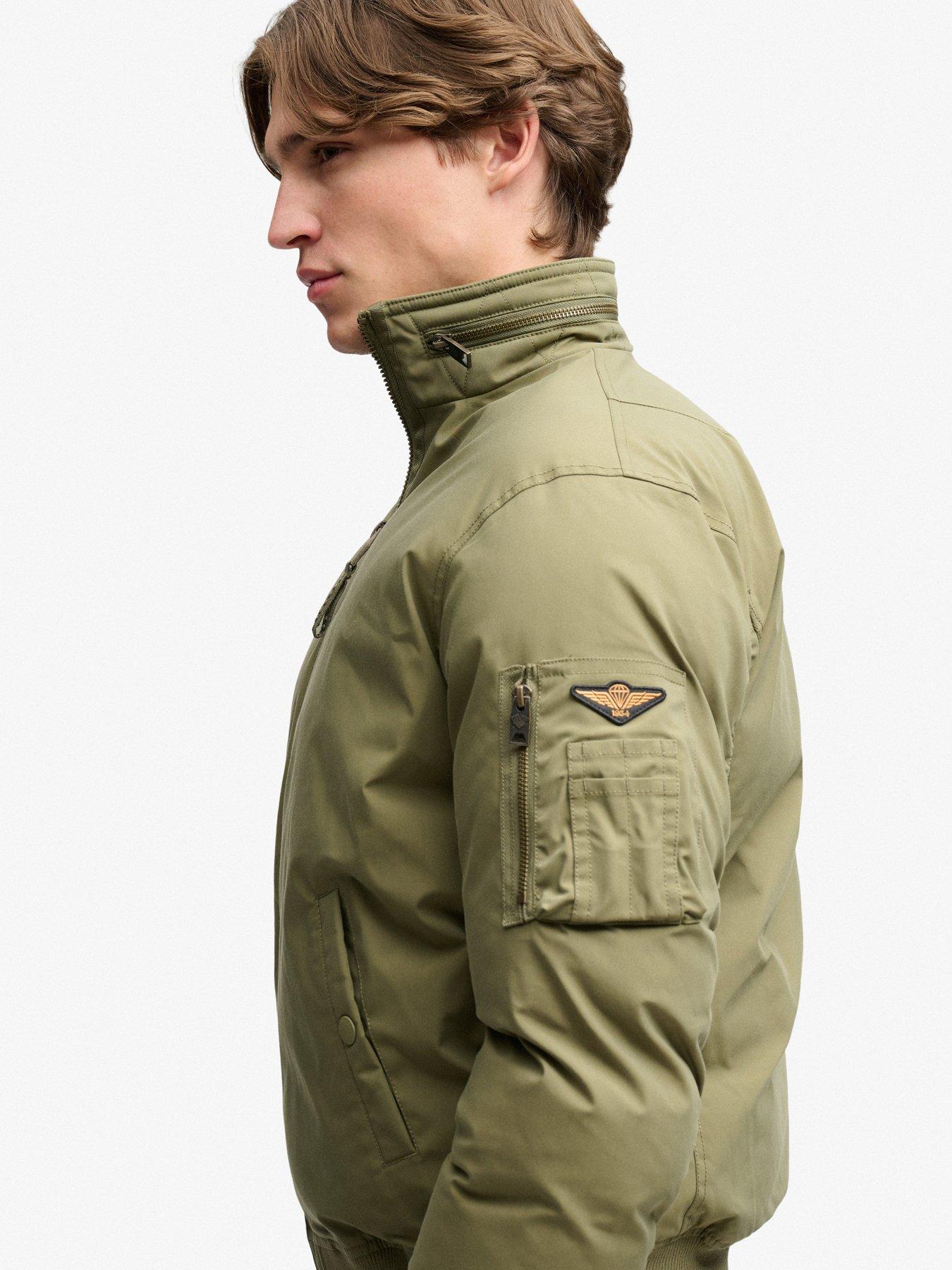 Image 4 of 7 of Superdry Superdry Ma1 Bomber Jacket - Green