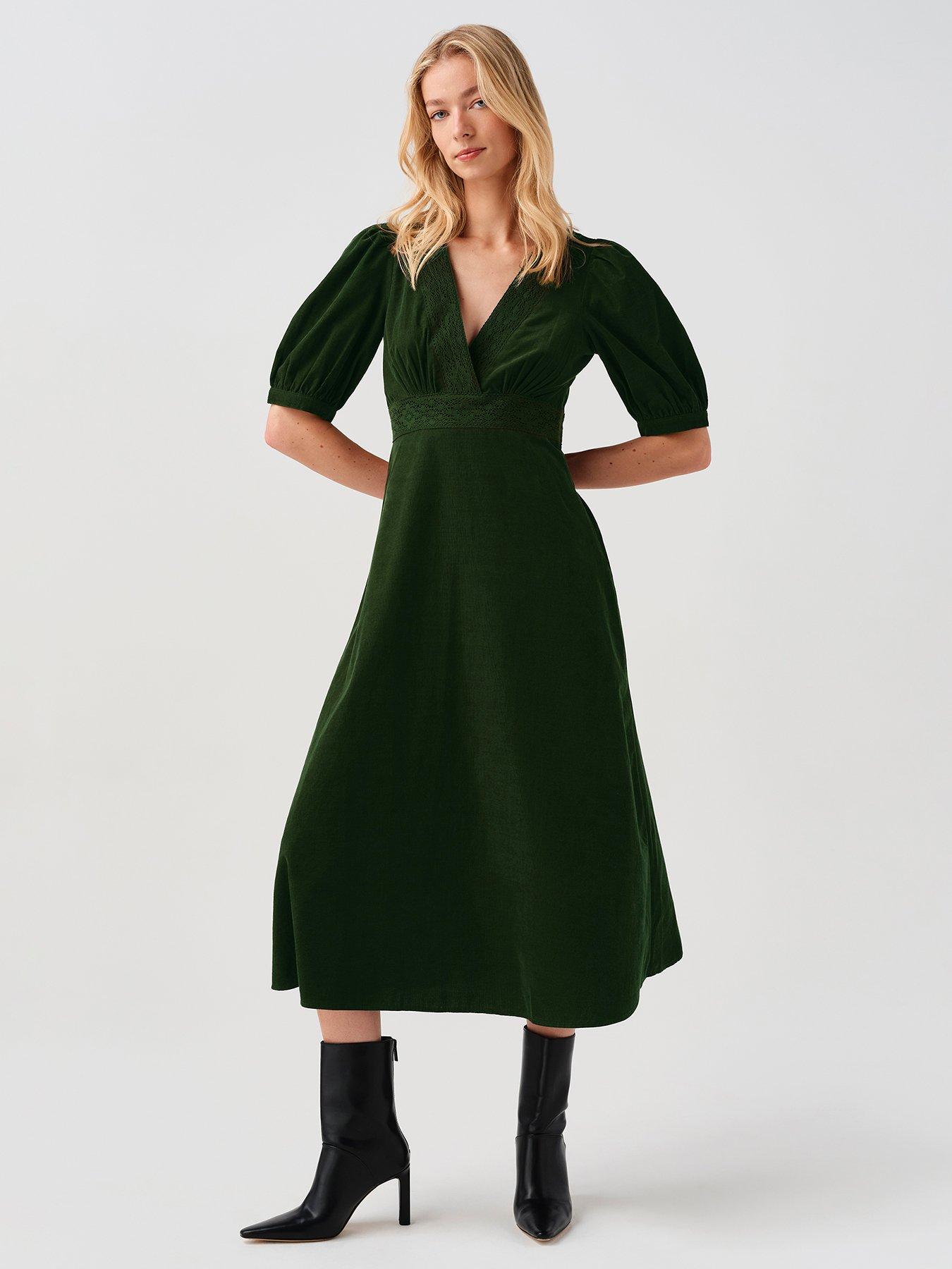 Image 5 of 7 of Ghost Bottle Green Bella Dress