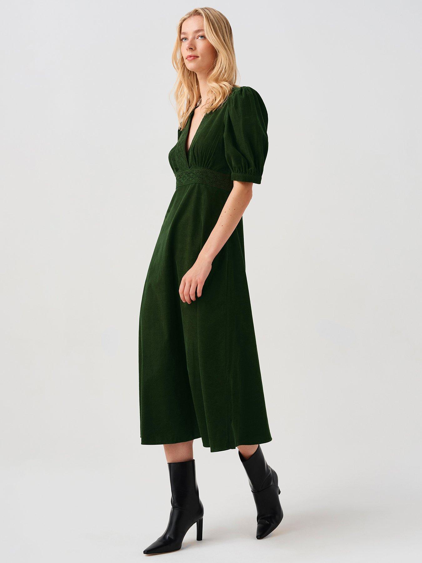 Image 7 of 7 of Ghost Bottle Green Bella Dress
