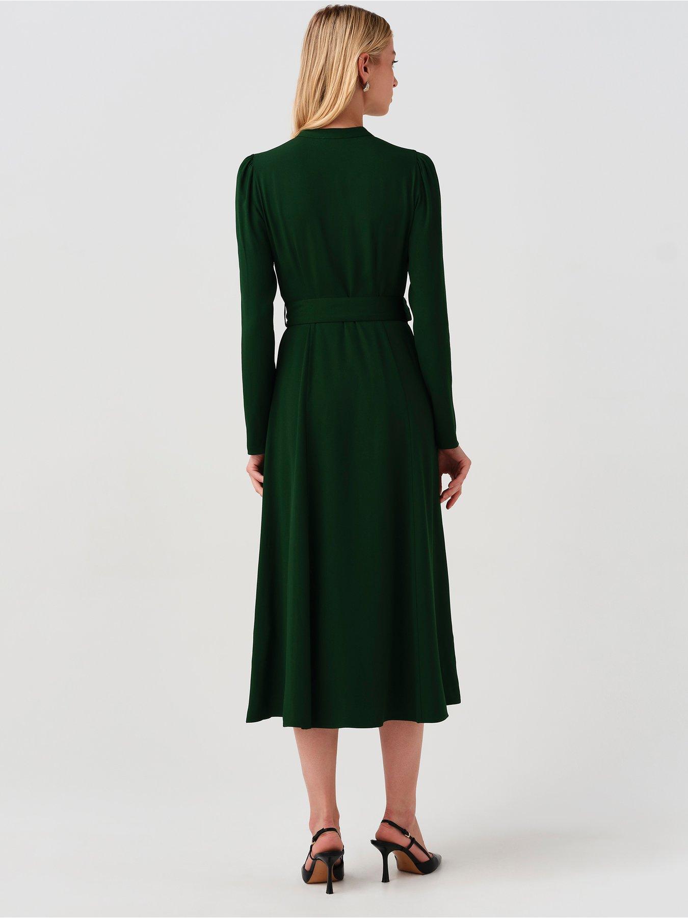 Image 2 of 7 of Ghost Forest Green Ria Dress