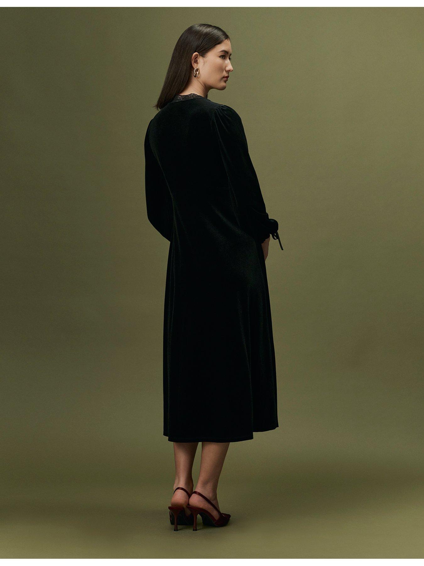 Image 2 of 7 of Ghost Black Kathleen Dress