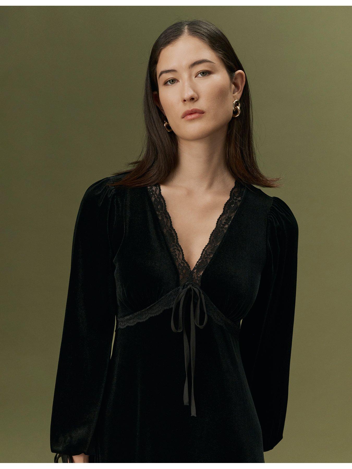 Image 5 of 7 of Ghost Black Kathleen Dress