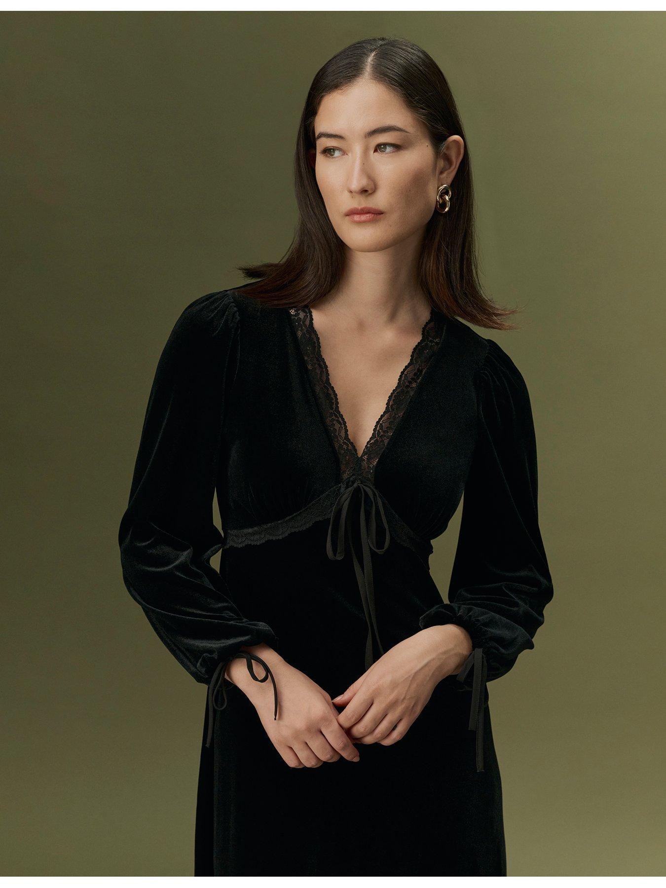Image 6 of 7 of Ghost Black Kathleen Dress
