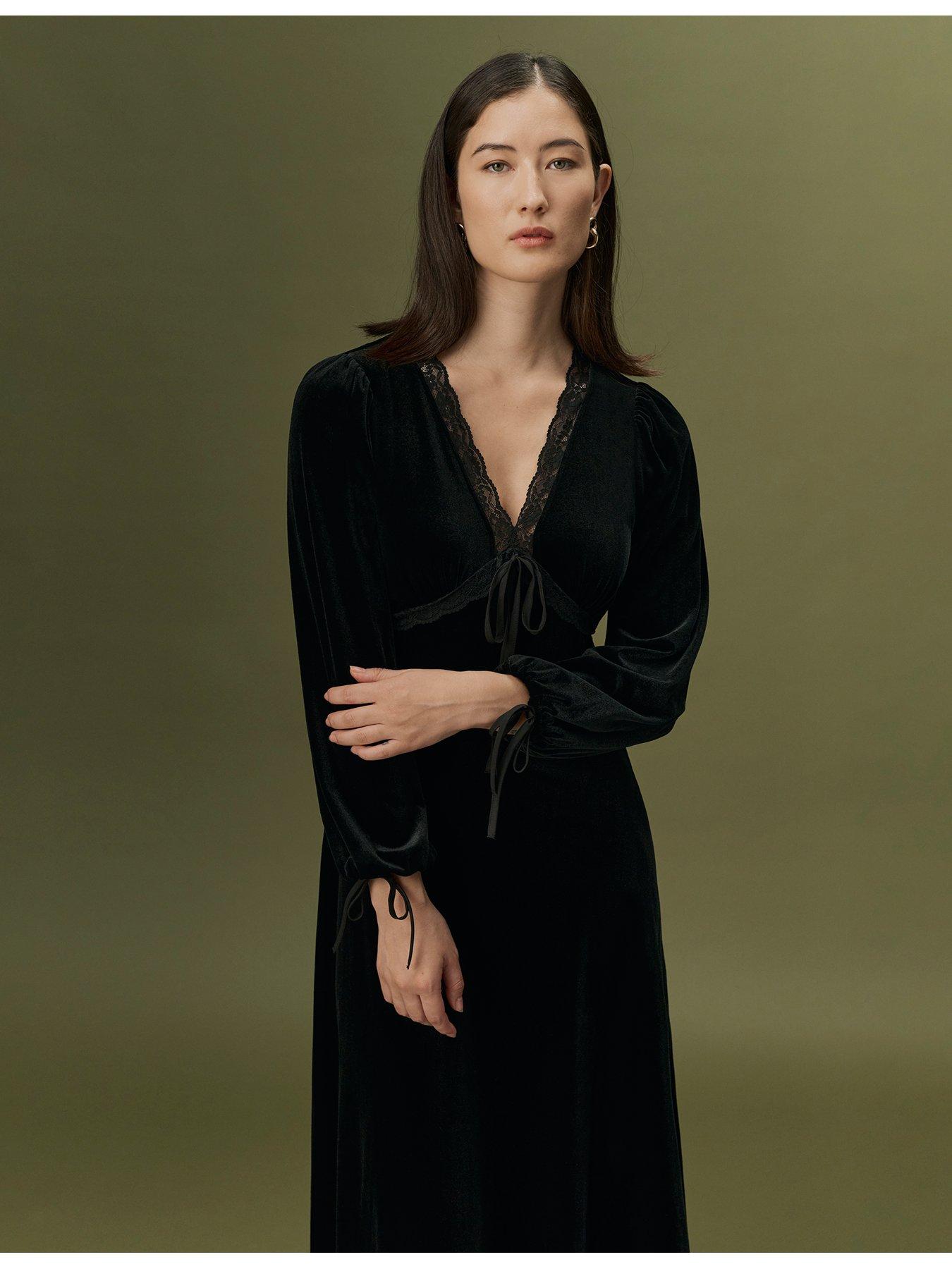 Image 7 of 7 of Ghost Black Kathleen Dress