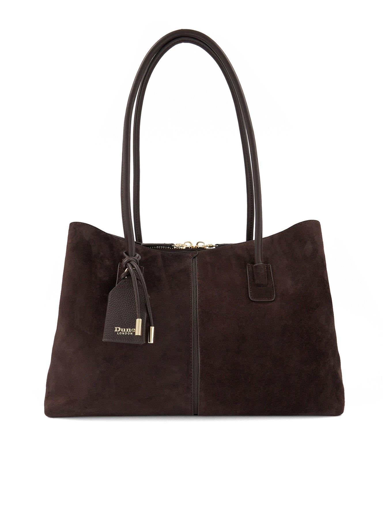 Image 1 of 6 of Dune London Deserving L Day Bag - Dark Brown