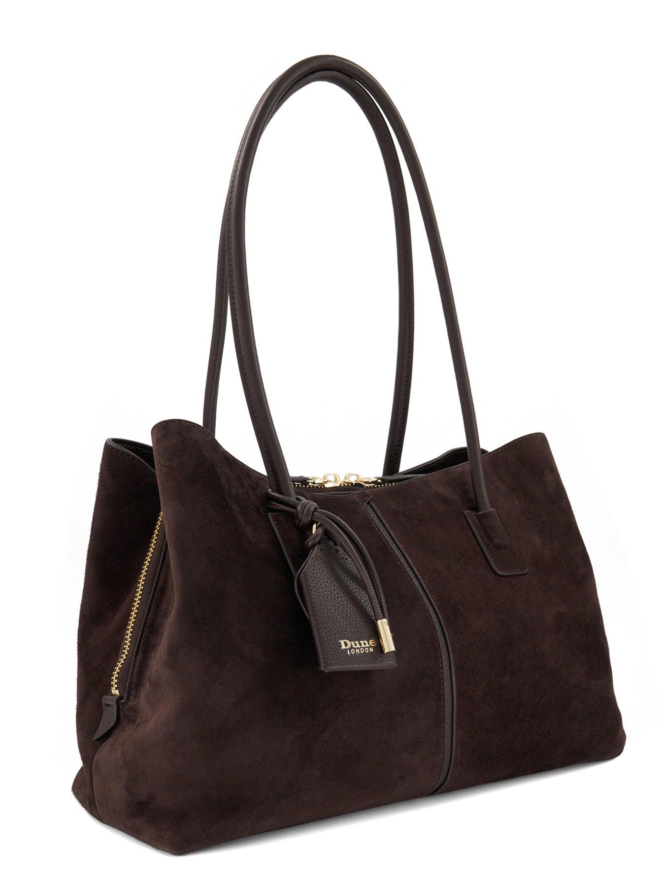 Image 4 of 6 of Dune London Deserving L Day Bag - Dark Brown