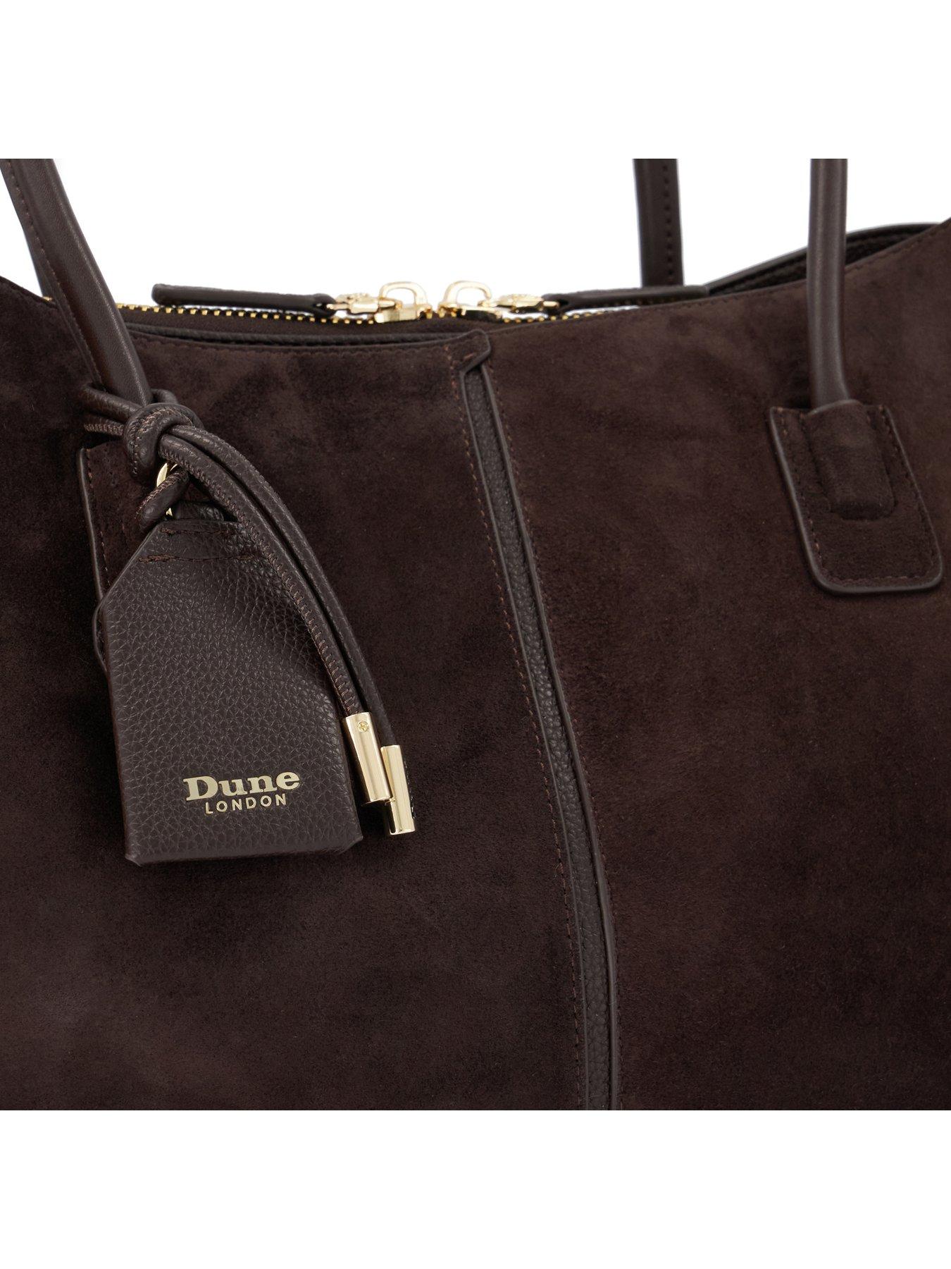 Image 5 of 6 of Dune London Deserving L Day Bag - Dark Brown