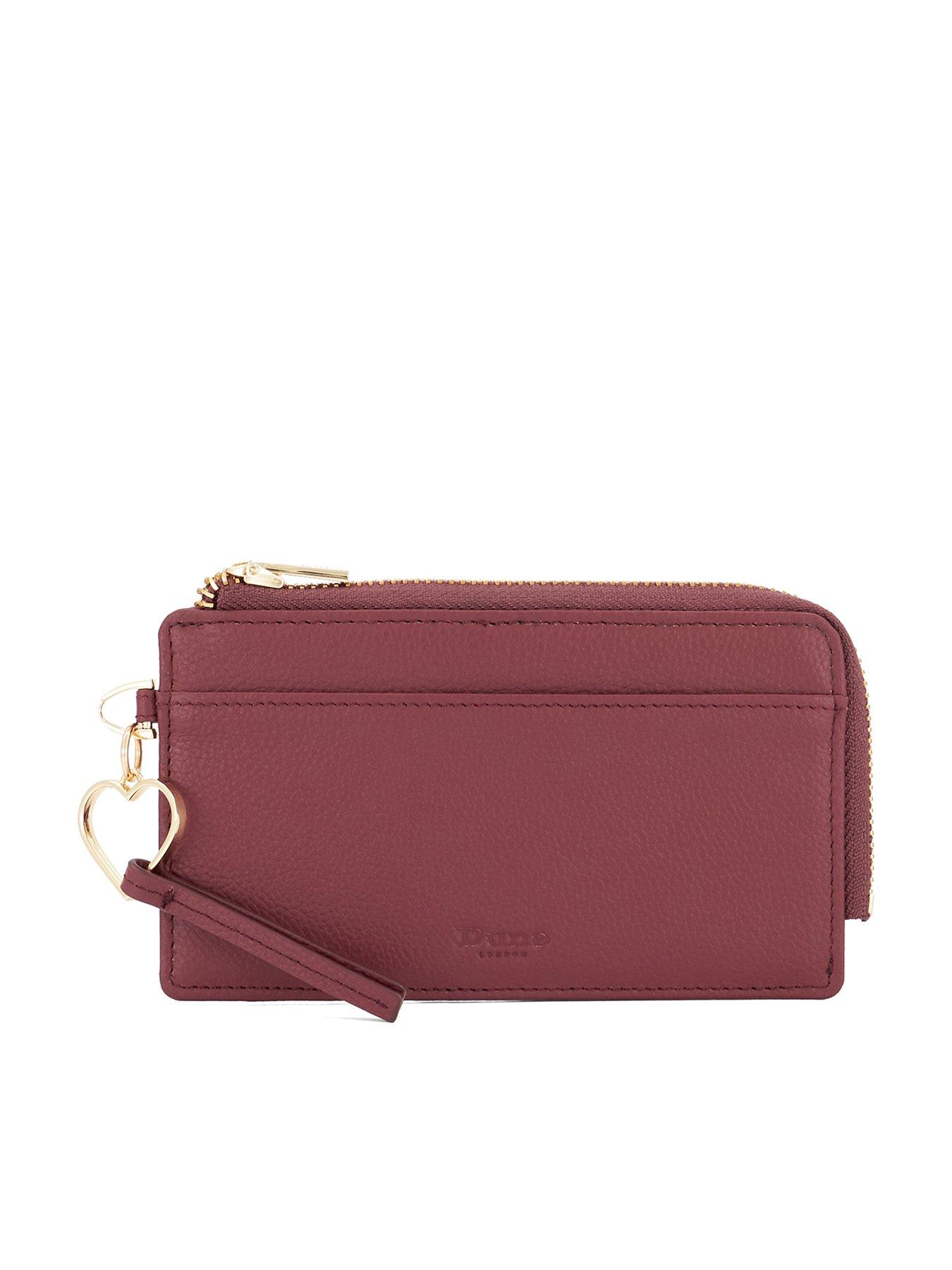 Image 1 of 5 of Dune London Keeping Purse - Burgundy