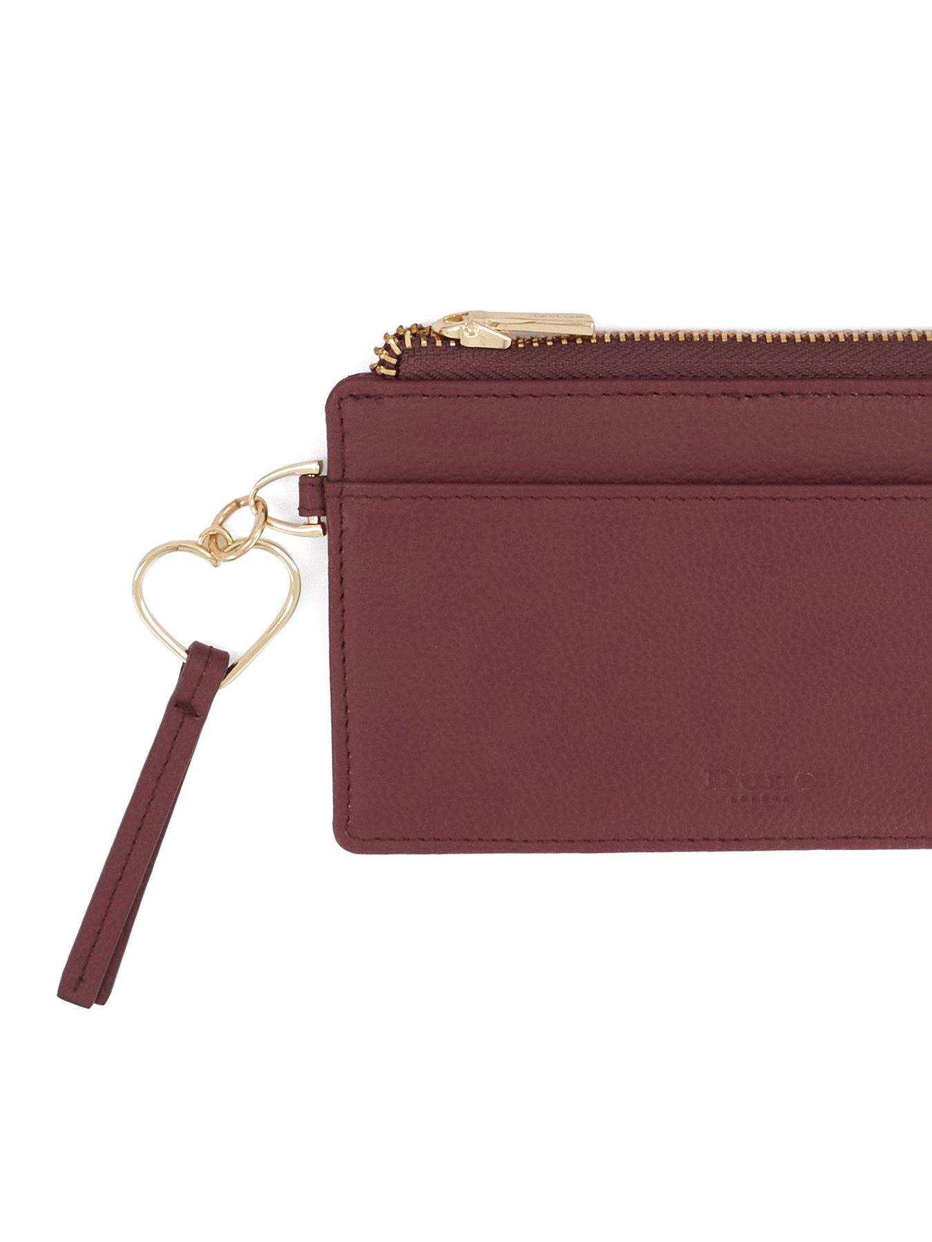 Image 4 of 5 of Dune London Keeping Purse - Burgundy