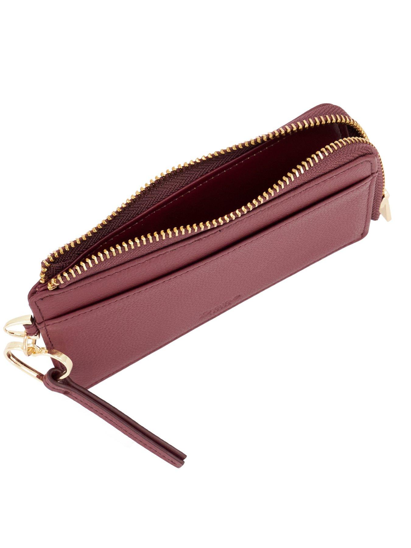 Image 5 of 5 of Dune London Keeping Purse - Burgundy