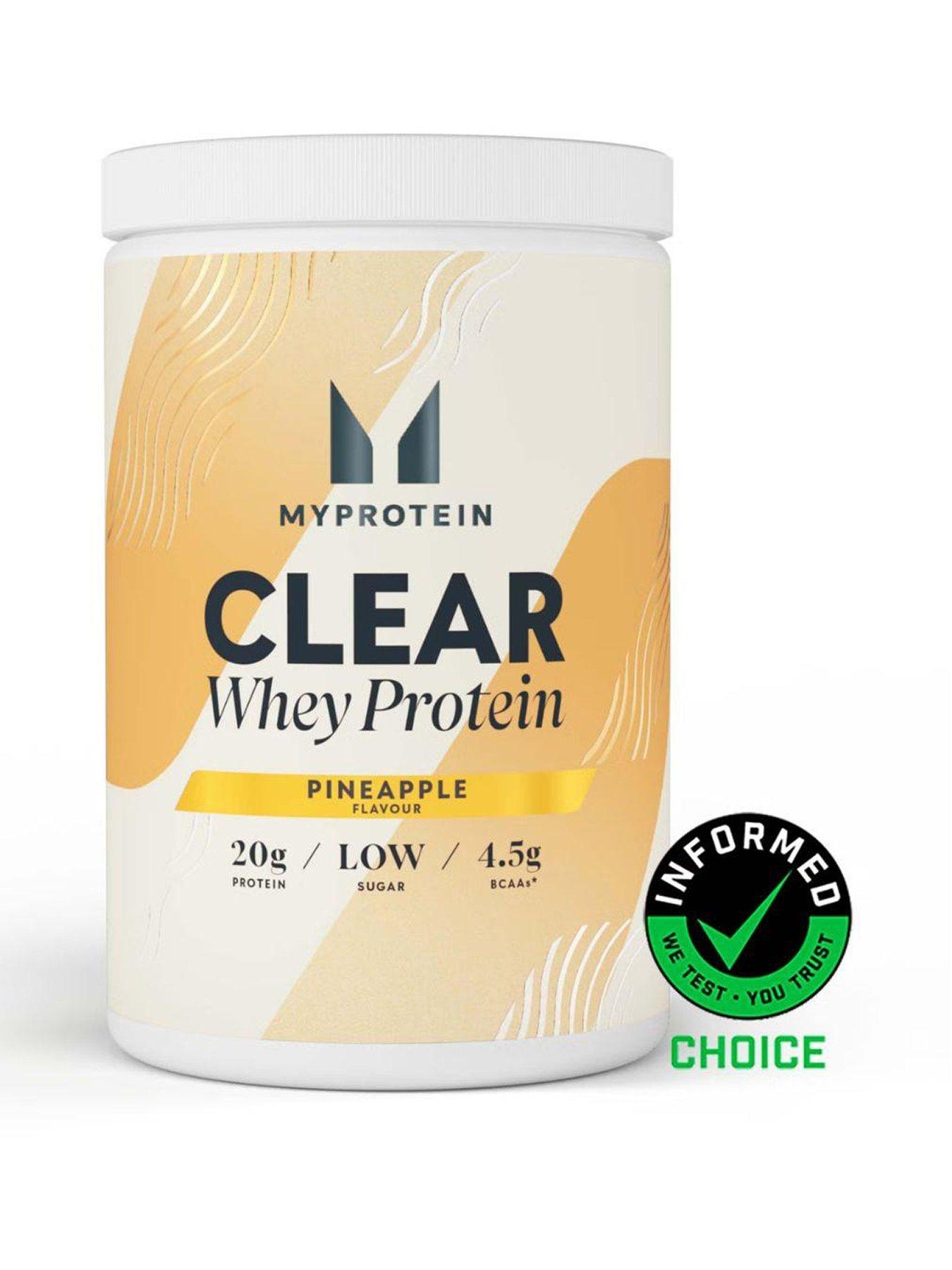 Image 1 of 5 of MyProtein MyProtein - Clear Whey Isolate - Pineapple - 500g