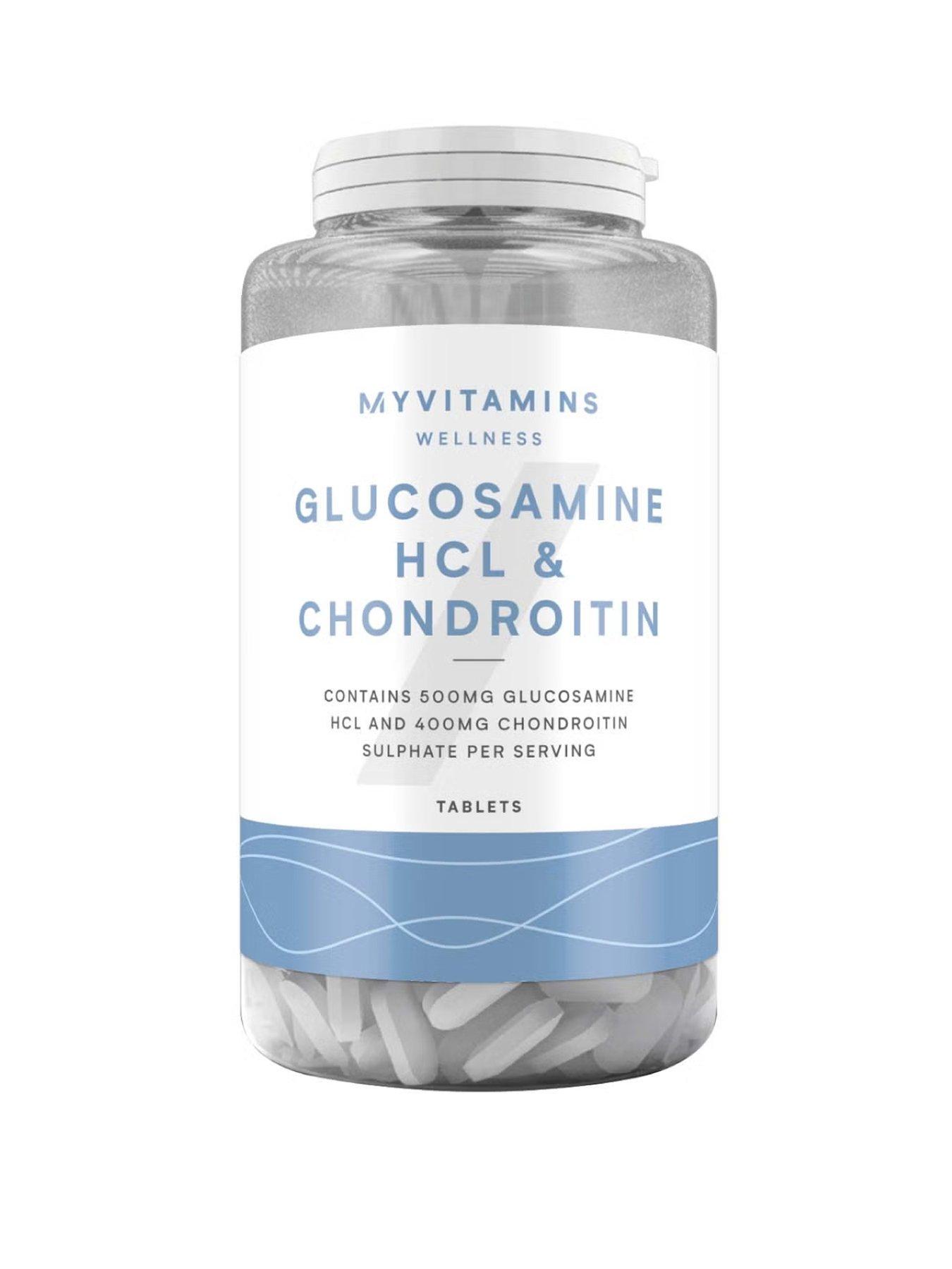 Image 1 of 1 of MyVitamins MyVitamin - Glucosamine HCL & Chondroitin (900mg) - Unflavoured - 120 Capsules