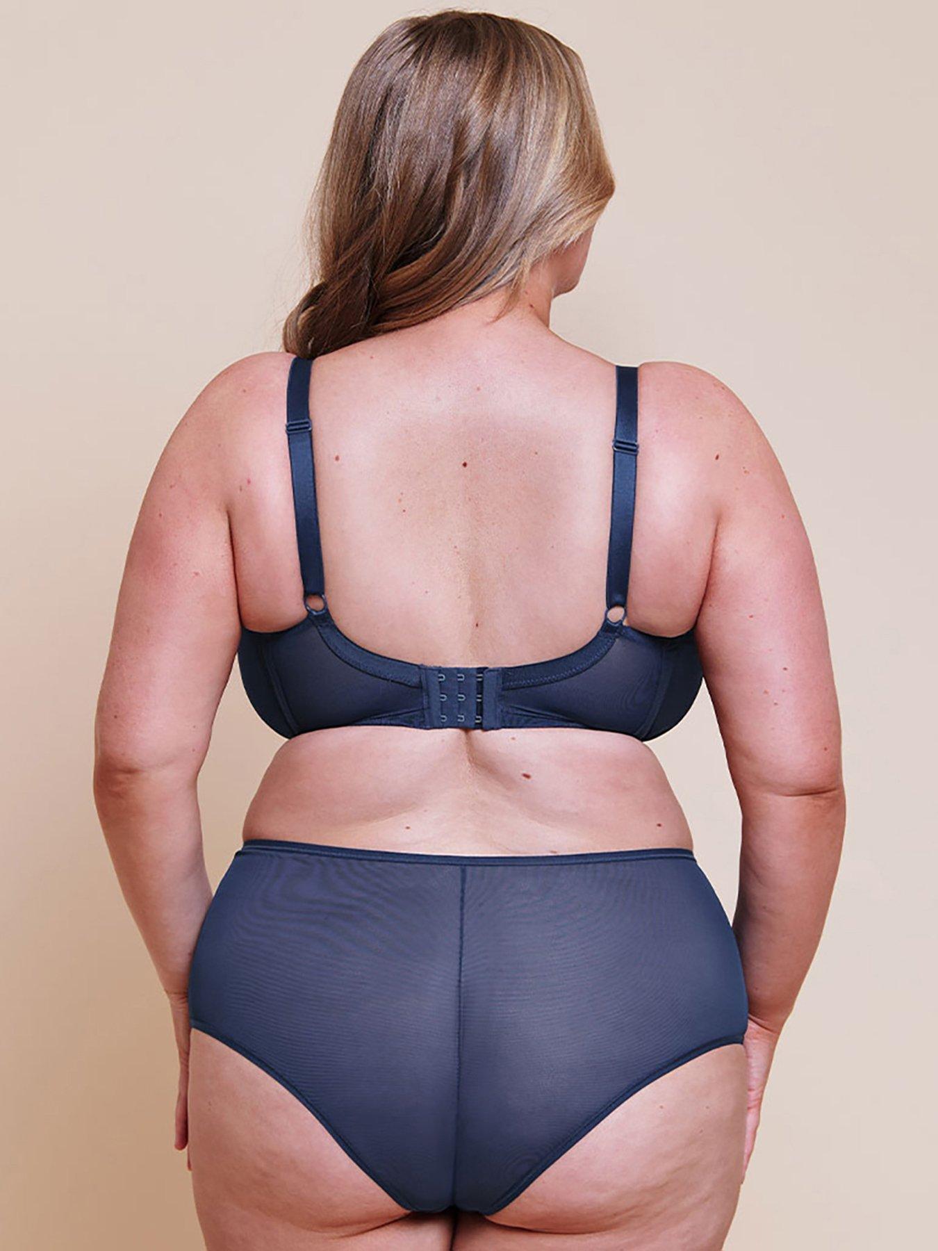 Image 2 of 6 of Curvy Kate Victory Side Support Balcony Bra (second Sizes) - Navy Blue