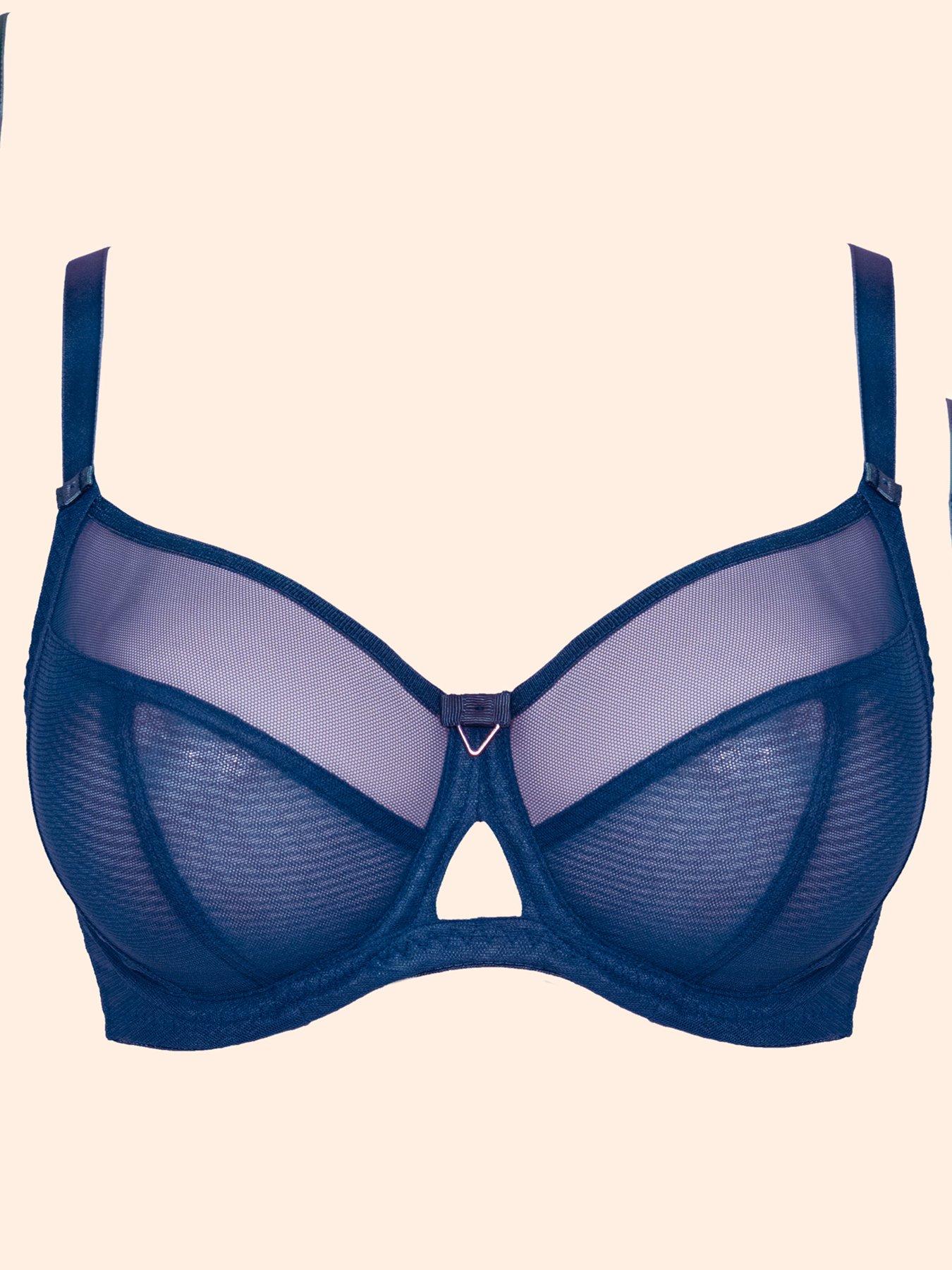 Image 6 of 6 of Curvy Kate Victory Side Support Balcony Bra (second Sizes) - Navy Blue