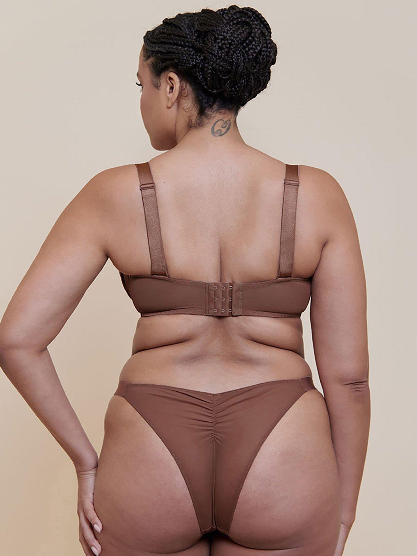 Image 4 of 6 of Curvy Kate Cool Cat Tanga - Coffee