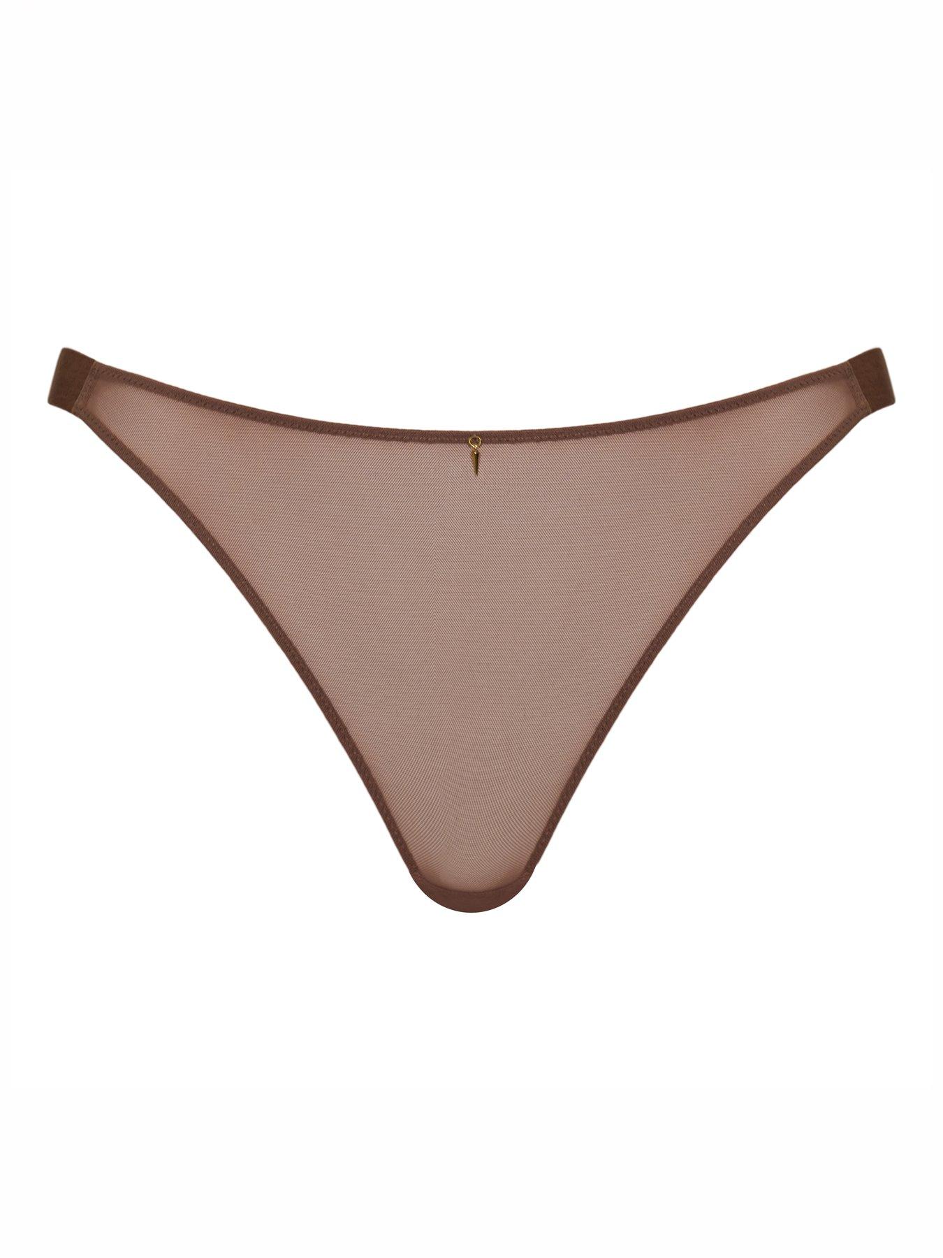 Image 6 of 6 of Curvy Kate Cool Cat Tanga - Coffee