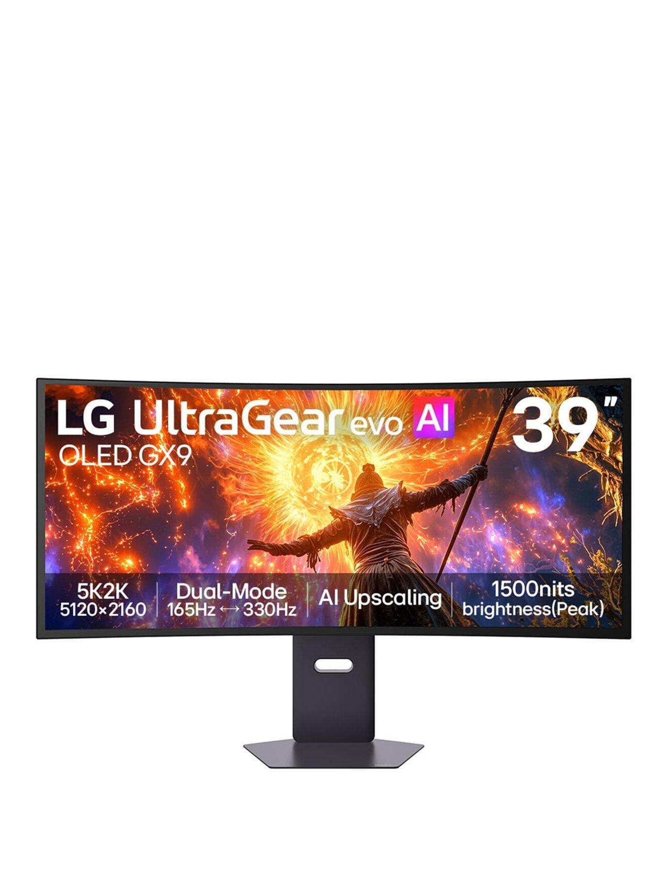 Lg Size 39 Black Ultragear 39Gx950b Evo Gx9 39" 5K2k Oled Usb-C Height Adjustable Curved Gaming Monitor With Speakers - Image 8