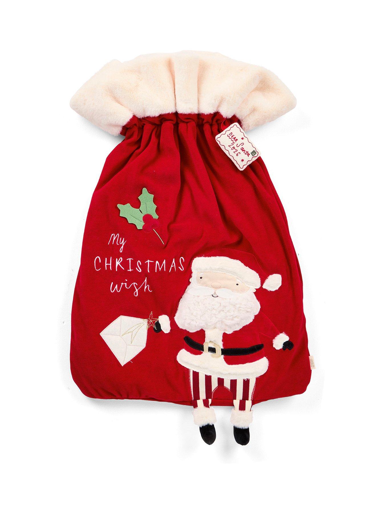 Mamas & Papas Christmas 2026 Large Santa Sack, Red