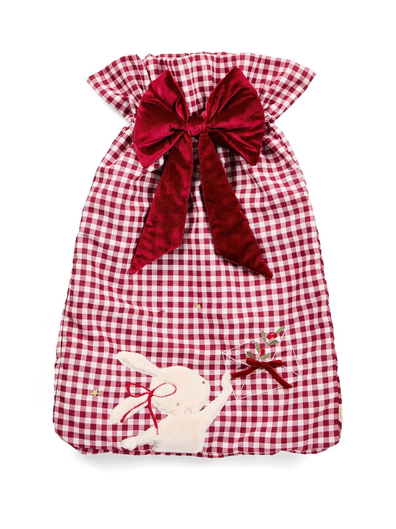 Mamas & Papas Christmas 2026 Large Gingham Sack
