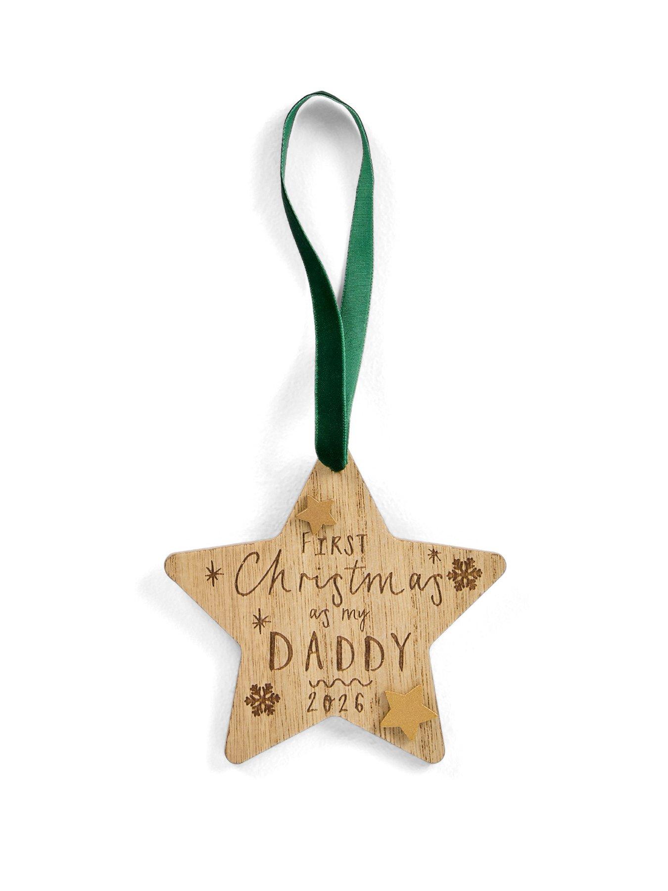 Mamas & Papas Christmas 2026 Daddy Hanging Decoration
