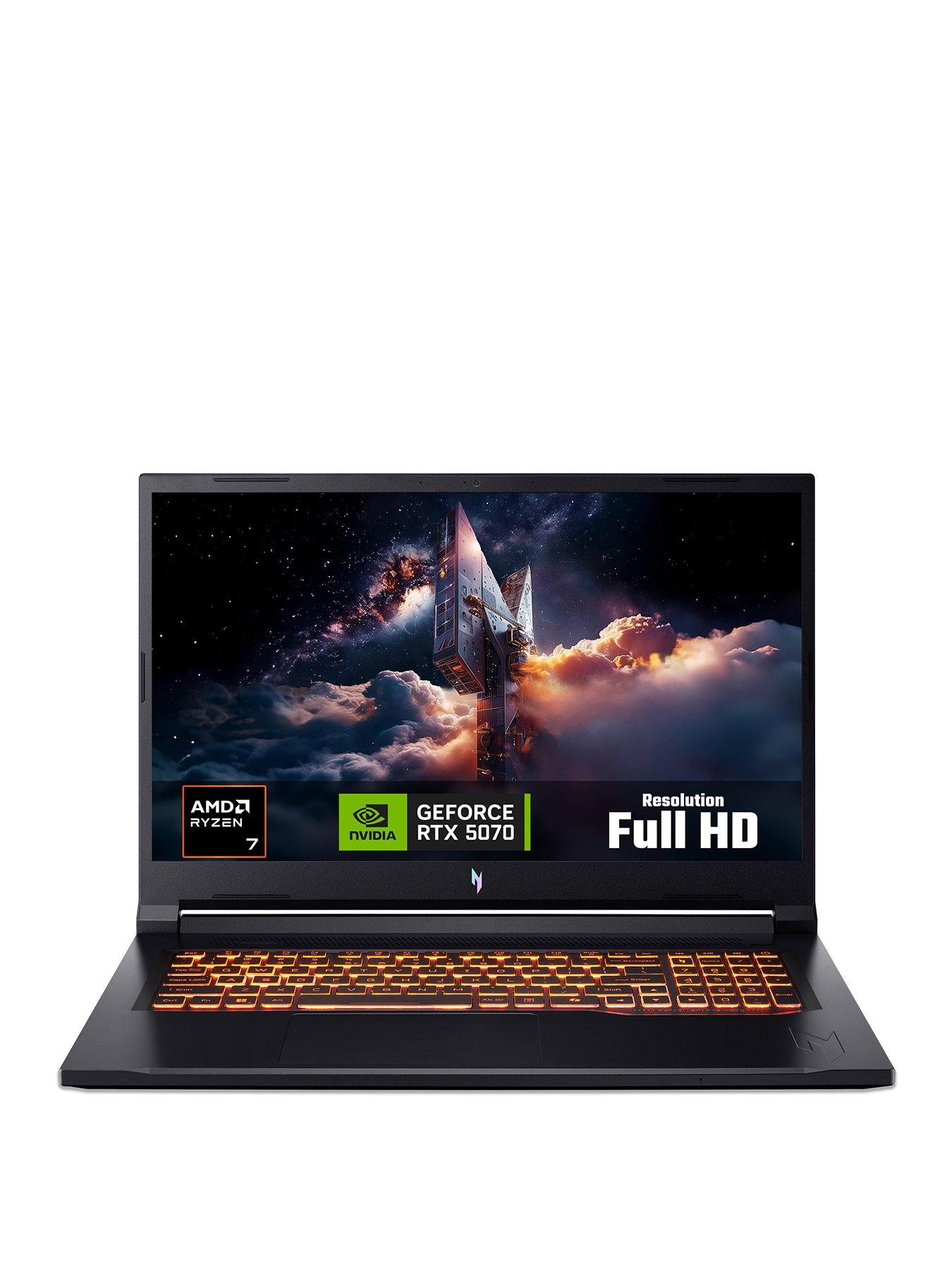 Acer Nitro V 17 Ai Anv17-41-R7q3 AMD Ryzen 7 16GB RAM 512GB SSD RTX 5070 144Hz 17.3 Inch Windows 11 Gaming Laptop Black, Laptops Direct - NH.QZJEK.006 - Image 4
