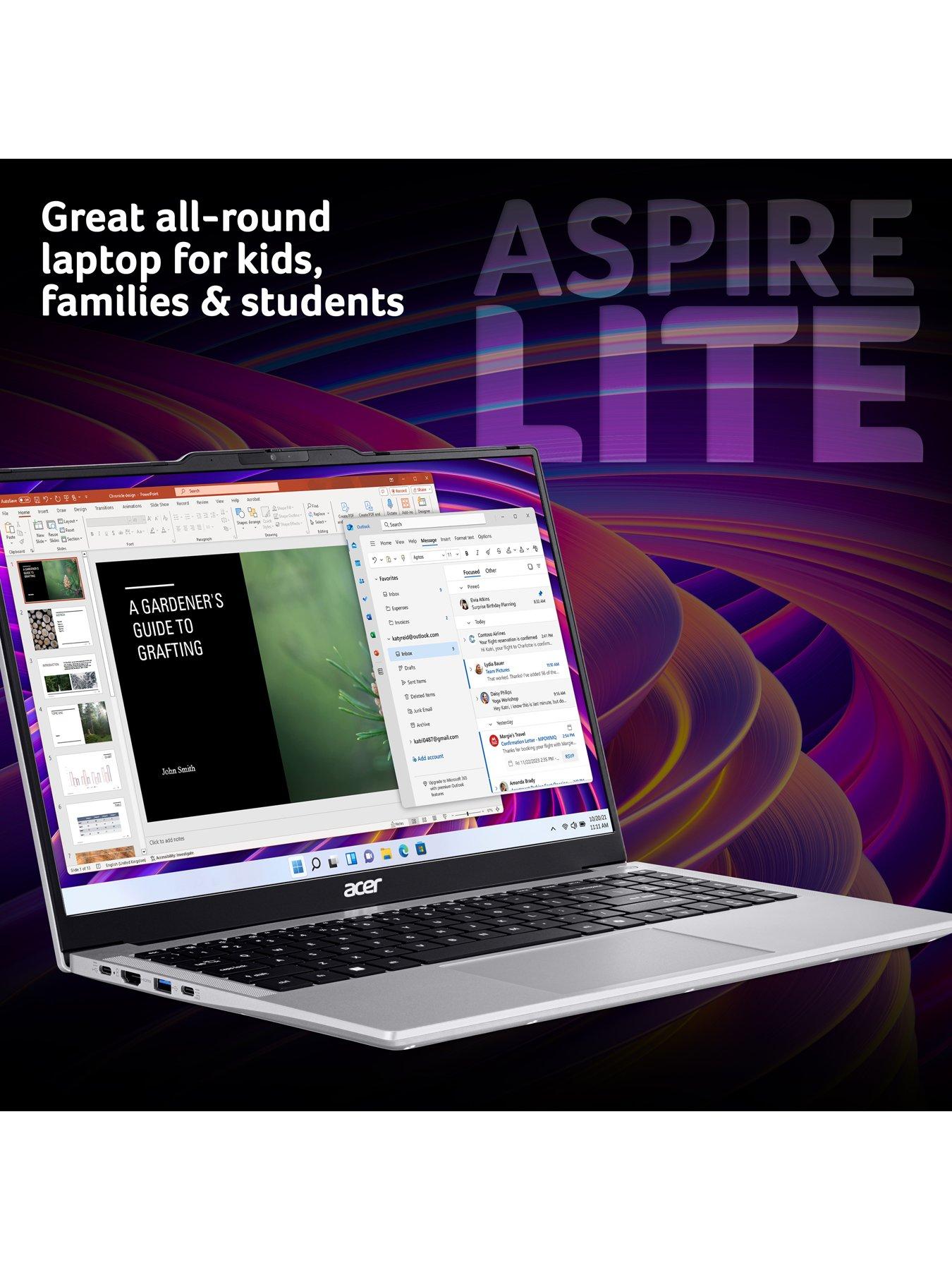 Image 3 of 8 of Acer Aspire Lite AL15-53P Laptop - Intel Core 5 - 8 GB - 512GB - 15.6" FHD IPS - Silver<br />&nbsp;