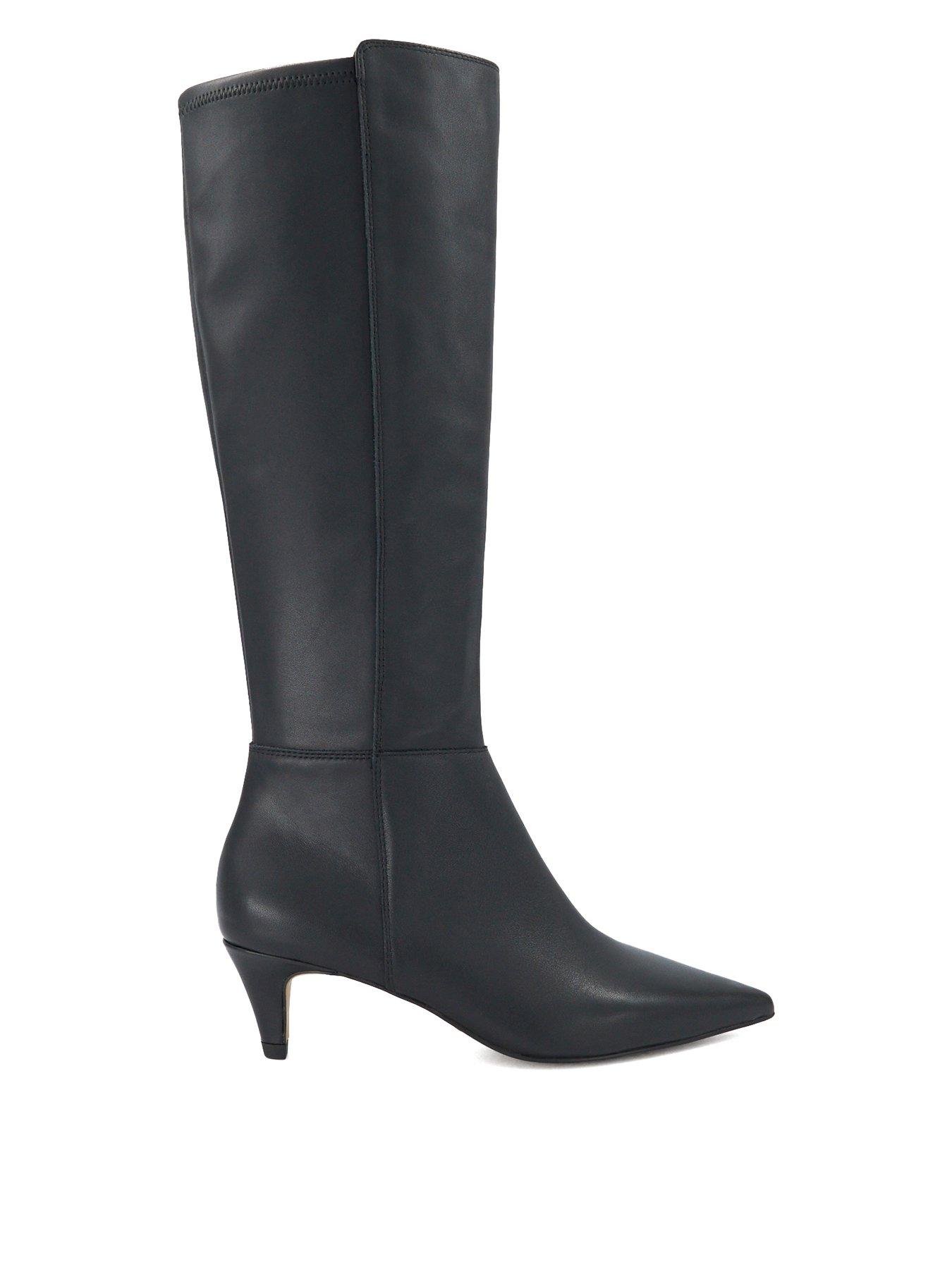 Image 1 of 5 of Dune London Shasa High Boot - Black