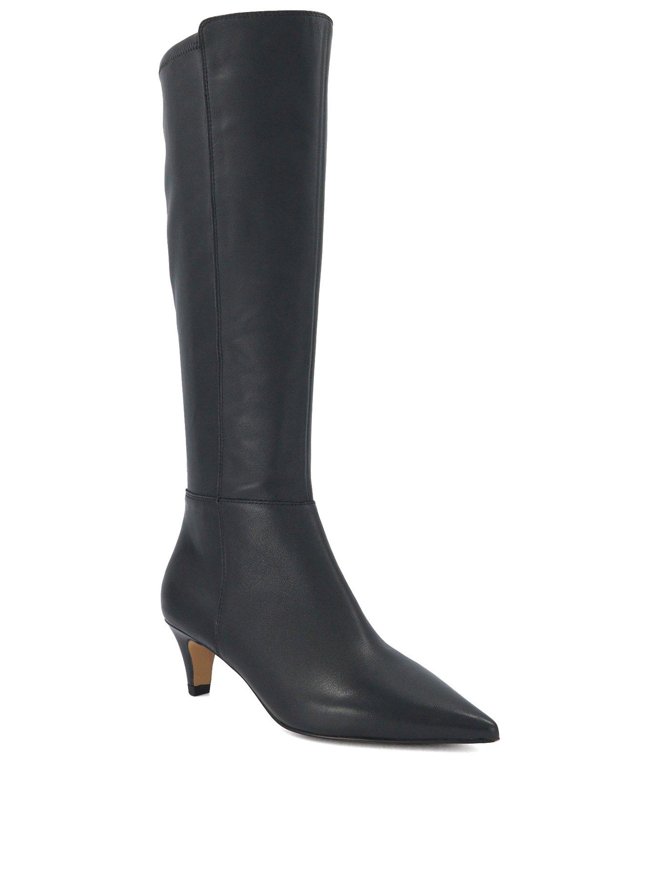 Image 2 of 5 of Dune London Shasa High Boot - Black