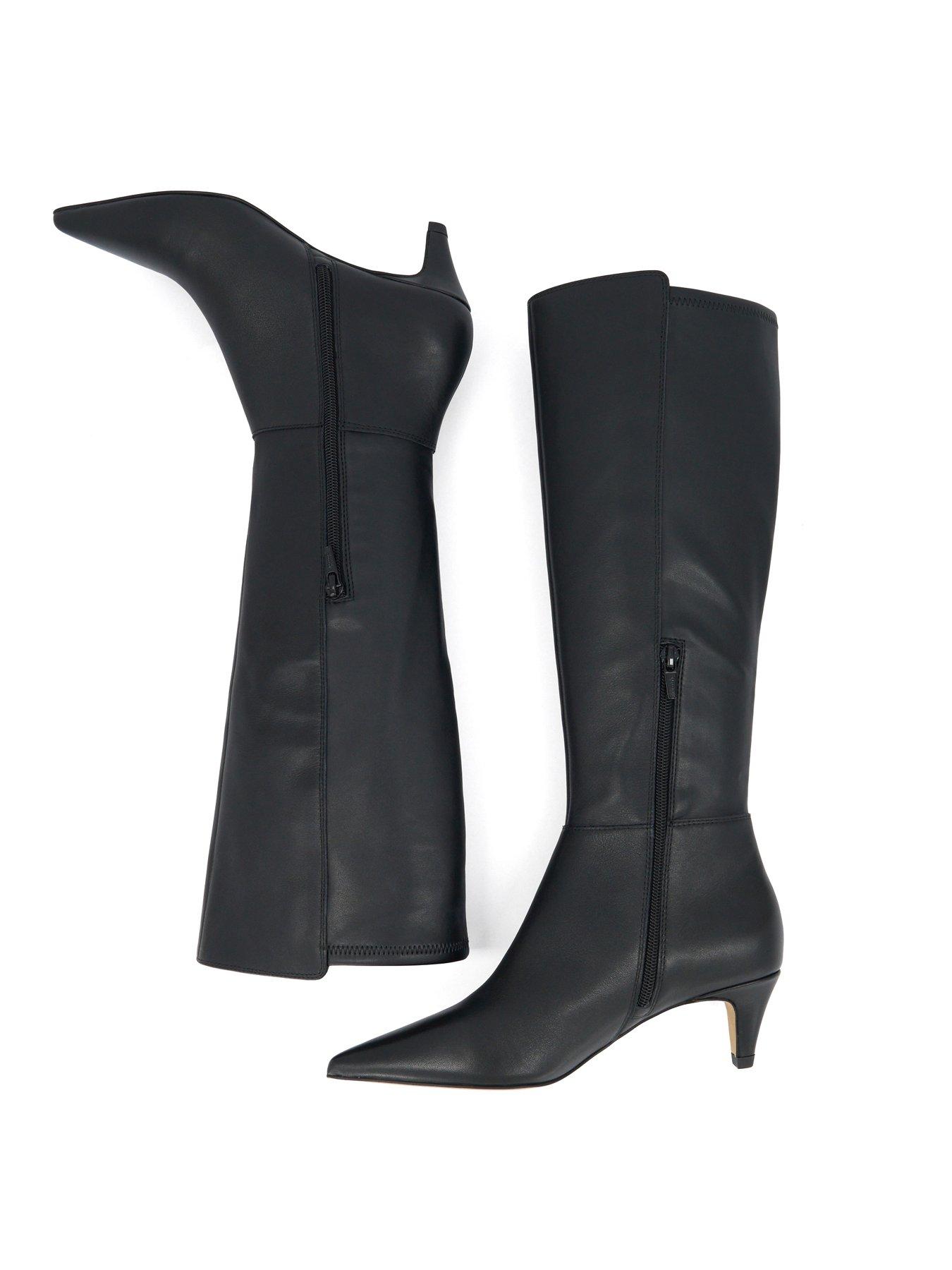 Image 5 of 5 of Dune London Shasa High Boot - Black
