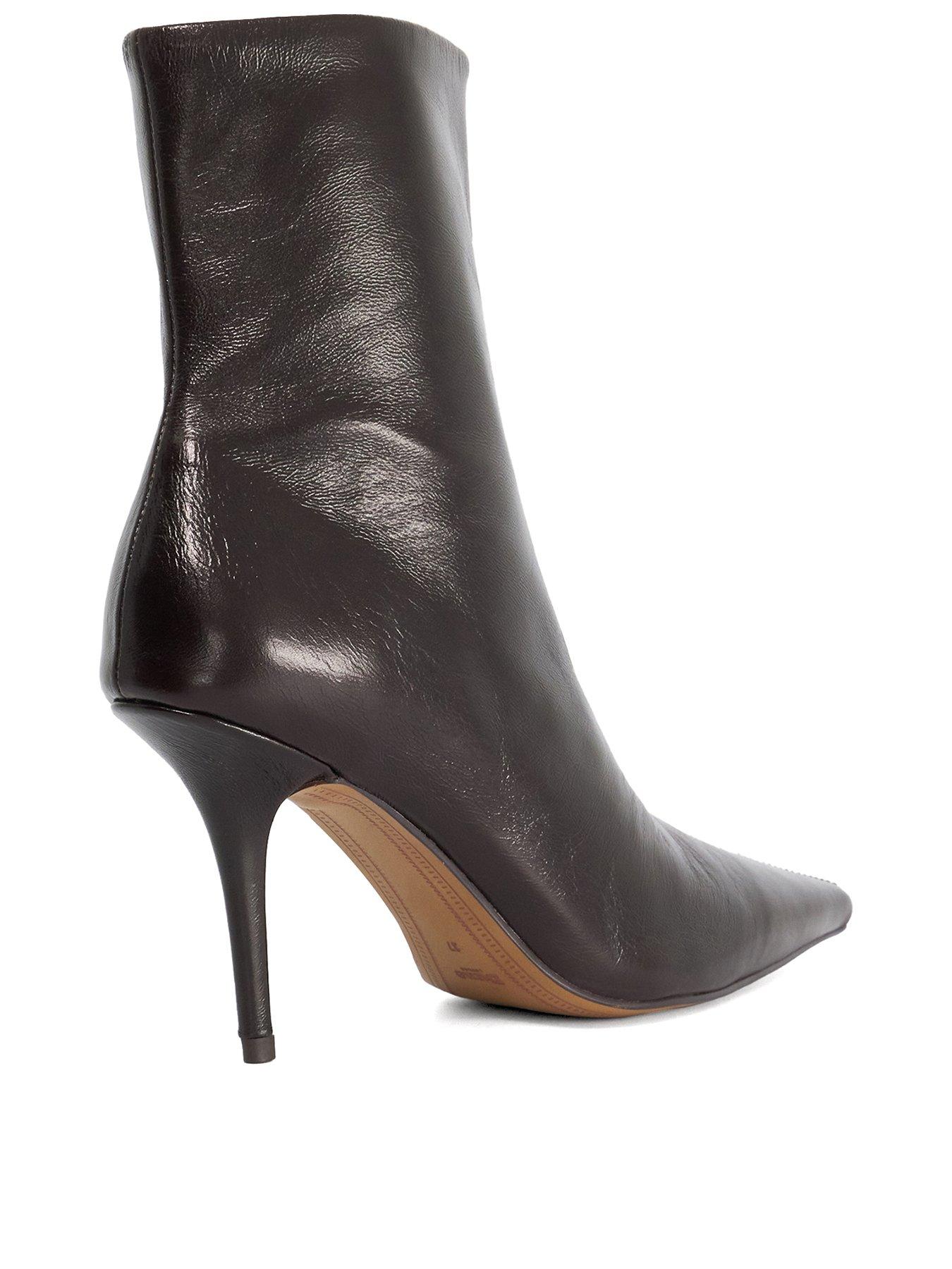 Image 3 of 6 of Dune London Omara Low Boot - Dark Brown