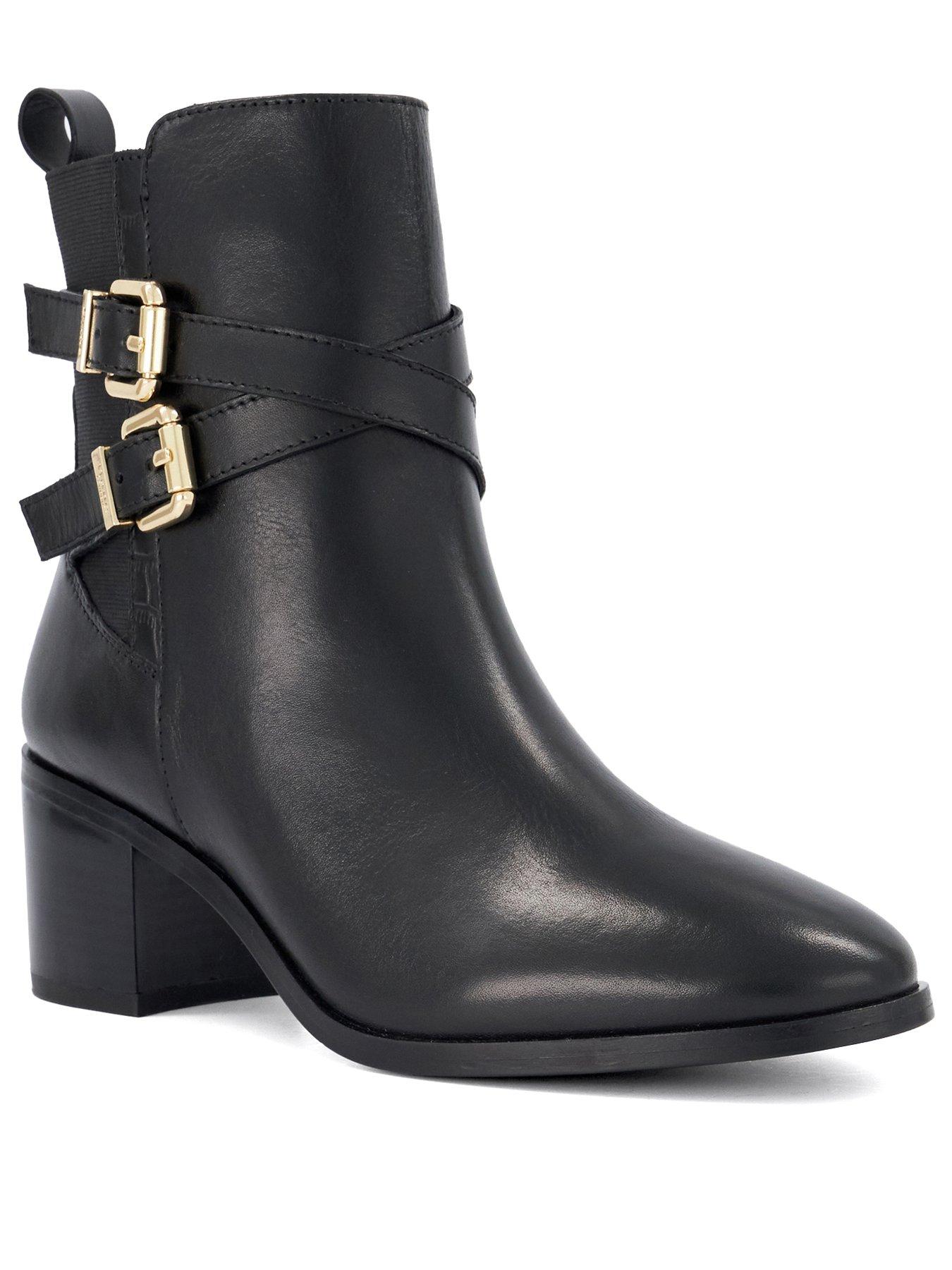 Image 2 of 6 of Dune London Pabbi Low Boot - Black