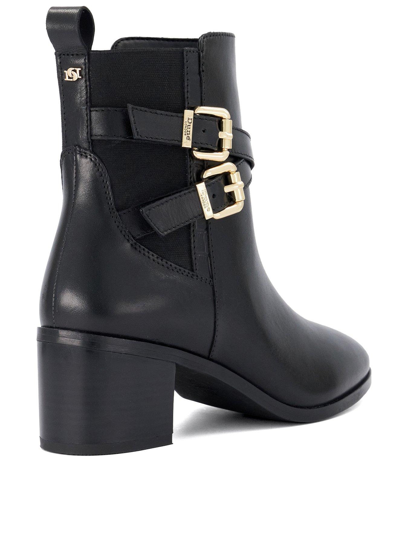 Image 3 of 6 of Dune London Pabbi Low Boot - Black