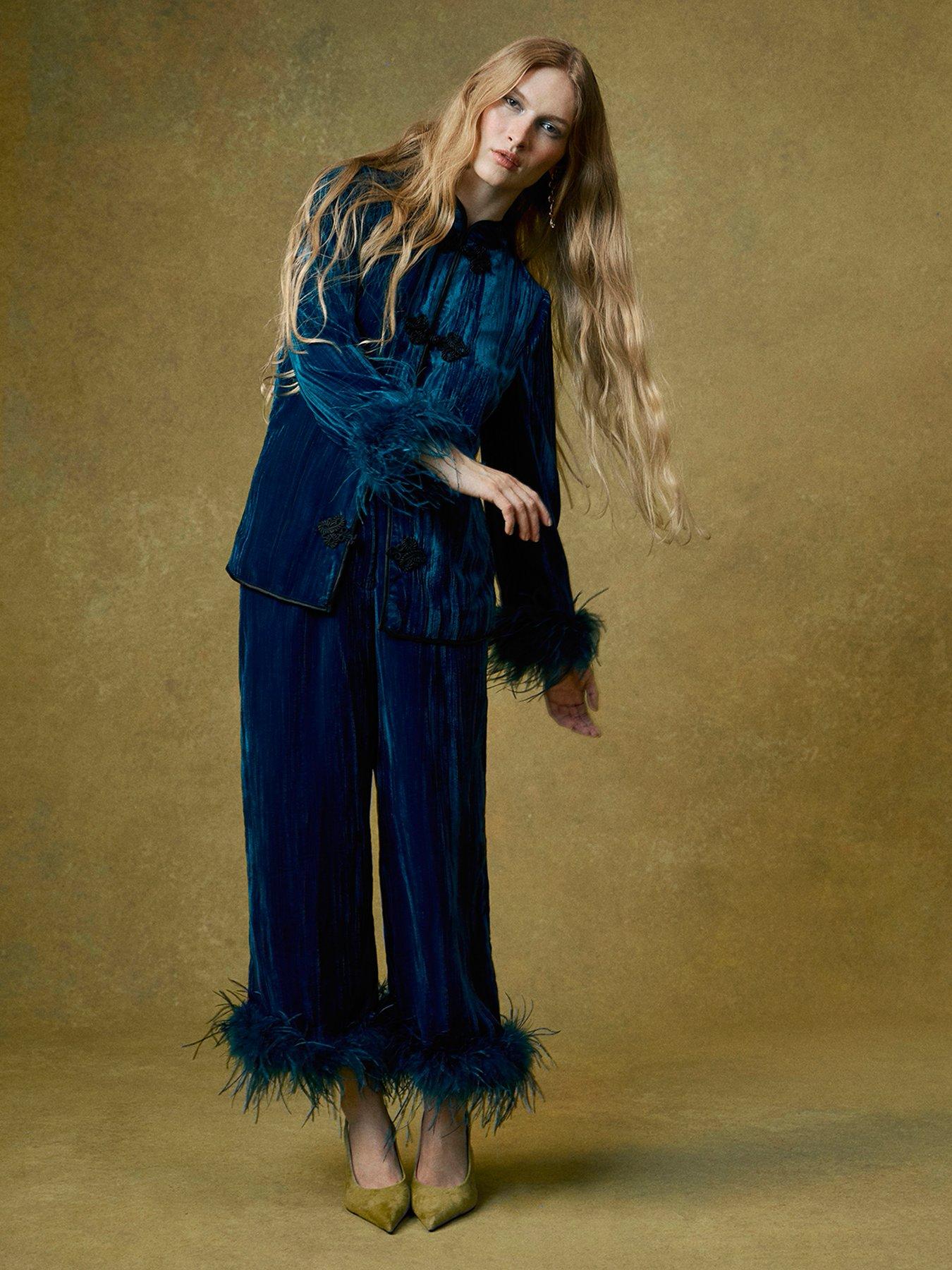 Monsoon Quinn Velvet Trousers | Very