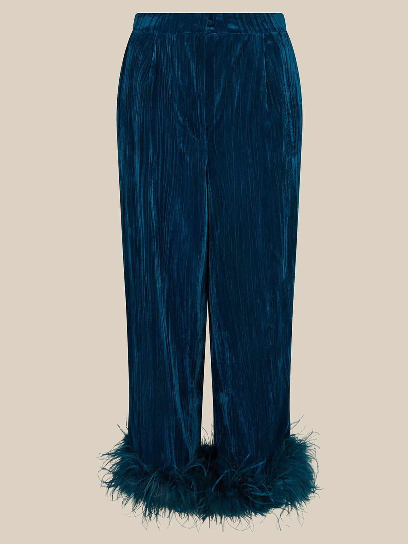 Monsoon Quinn Velvet Trousers | Very