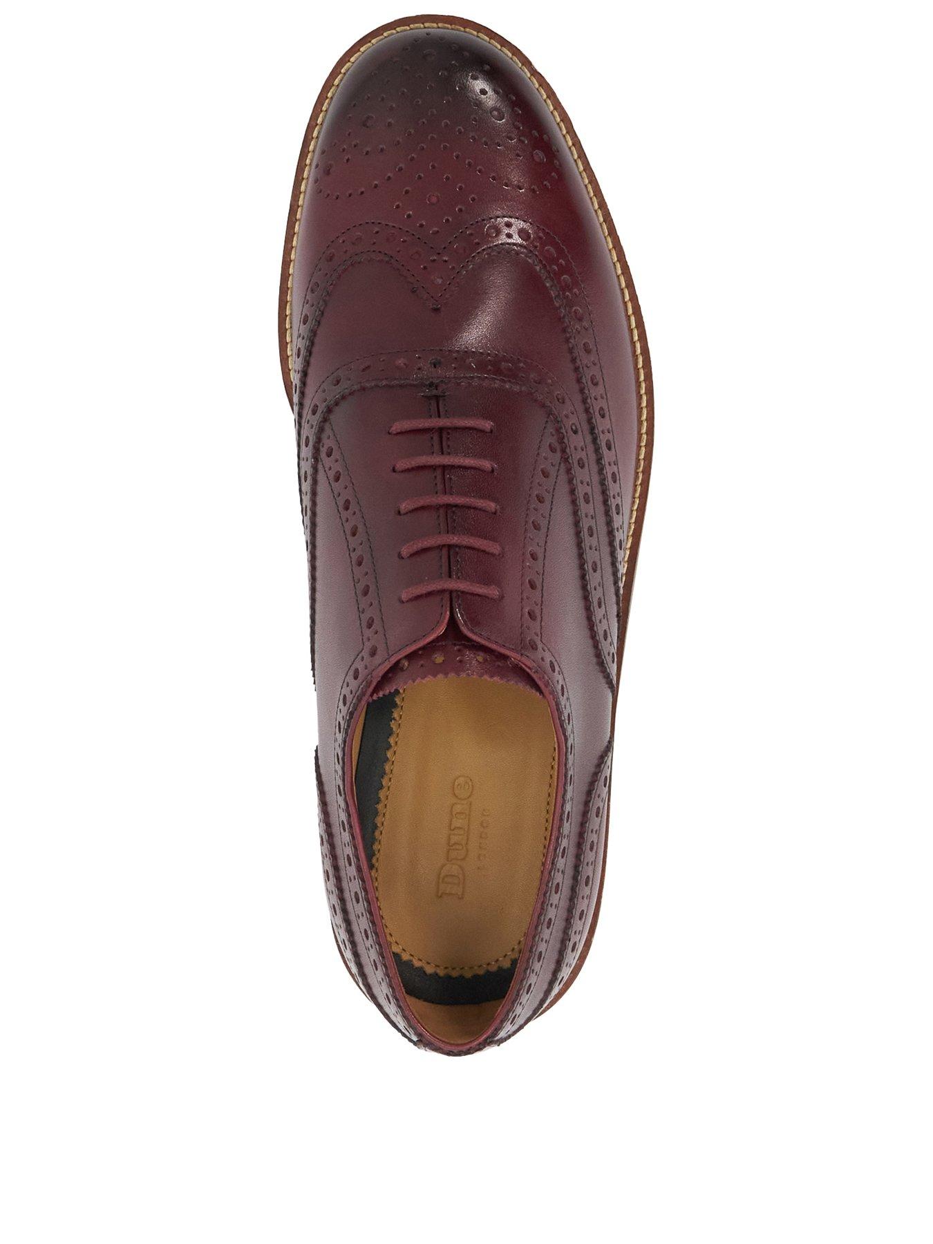 Image 2 of 5 of Dune London Sadwell Formal Shoes - Burgundy
