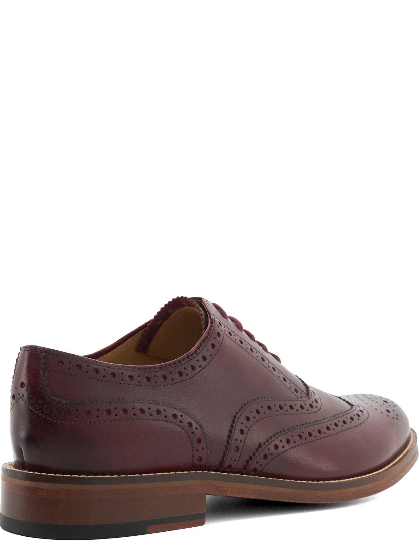 Image 5 of 5 of Dune London Sadwell Formal Shoes - Burgundy